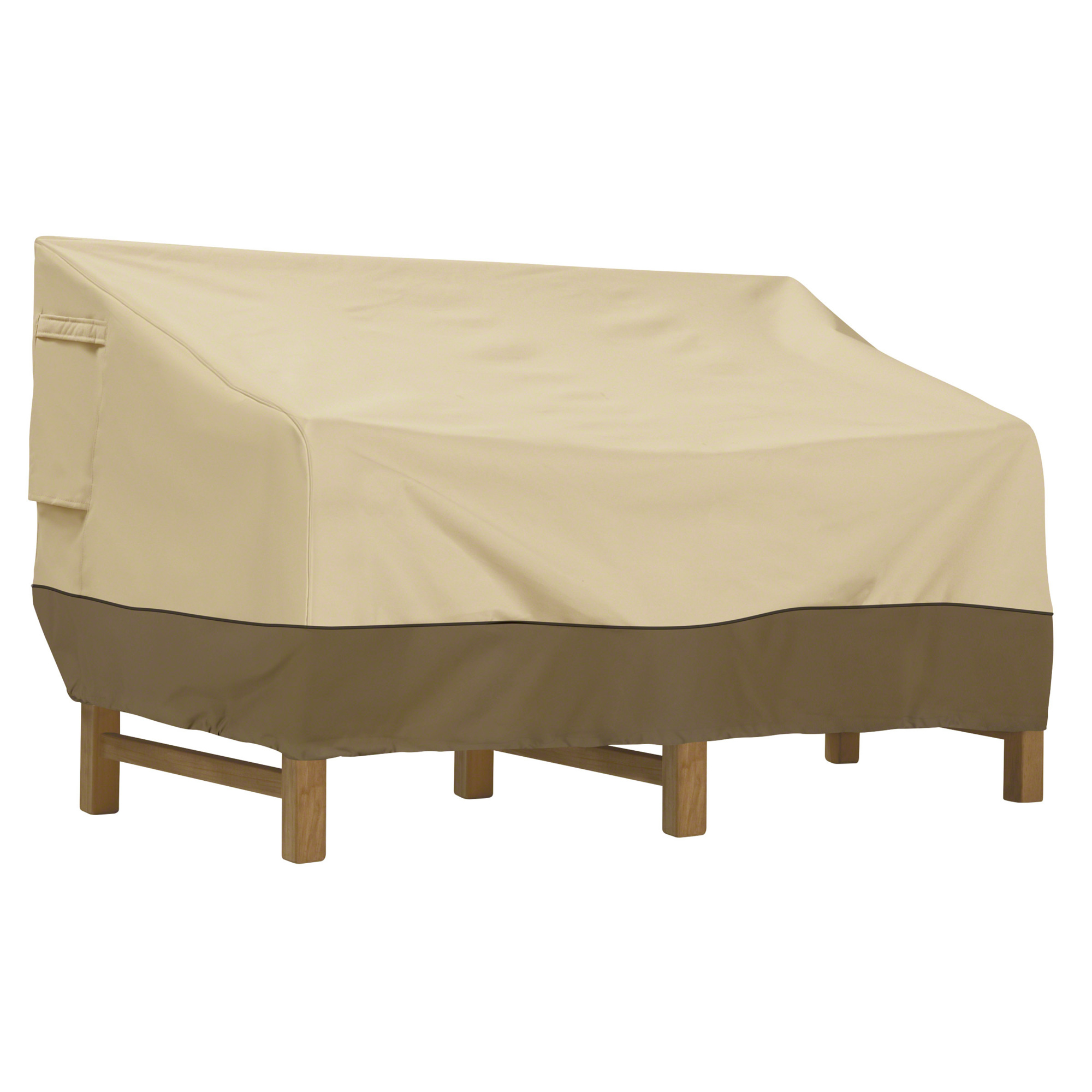 Classic Accessories Veranda Water-Resistant Patio Sofa/Loveseat Cover — 104in., Pebble/Bark/Earth, Model# 55-415-051501-00