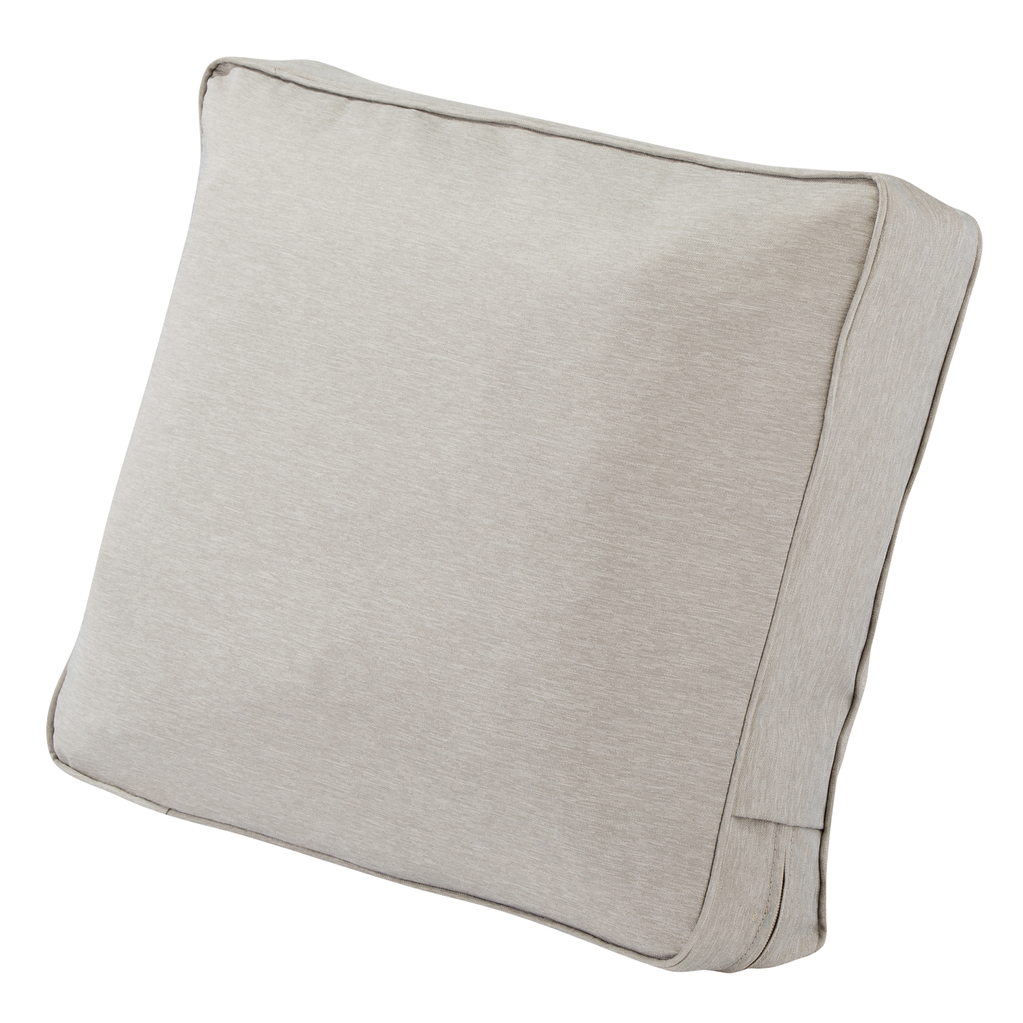 Classic Accessories Montlake FadeSafe Patio Lounge Chair/Loveseat Back Cushion — 25in. x 22in. x 4in., Heather Grey, Model# 62-128-HGREY-EC
