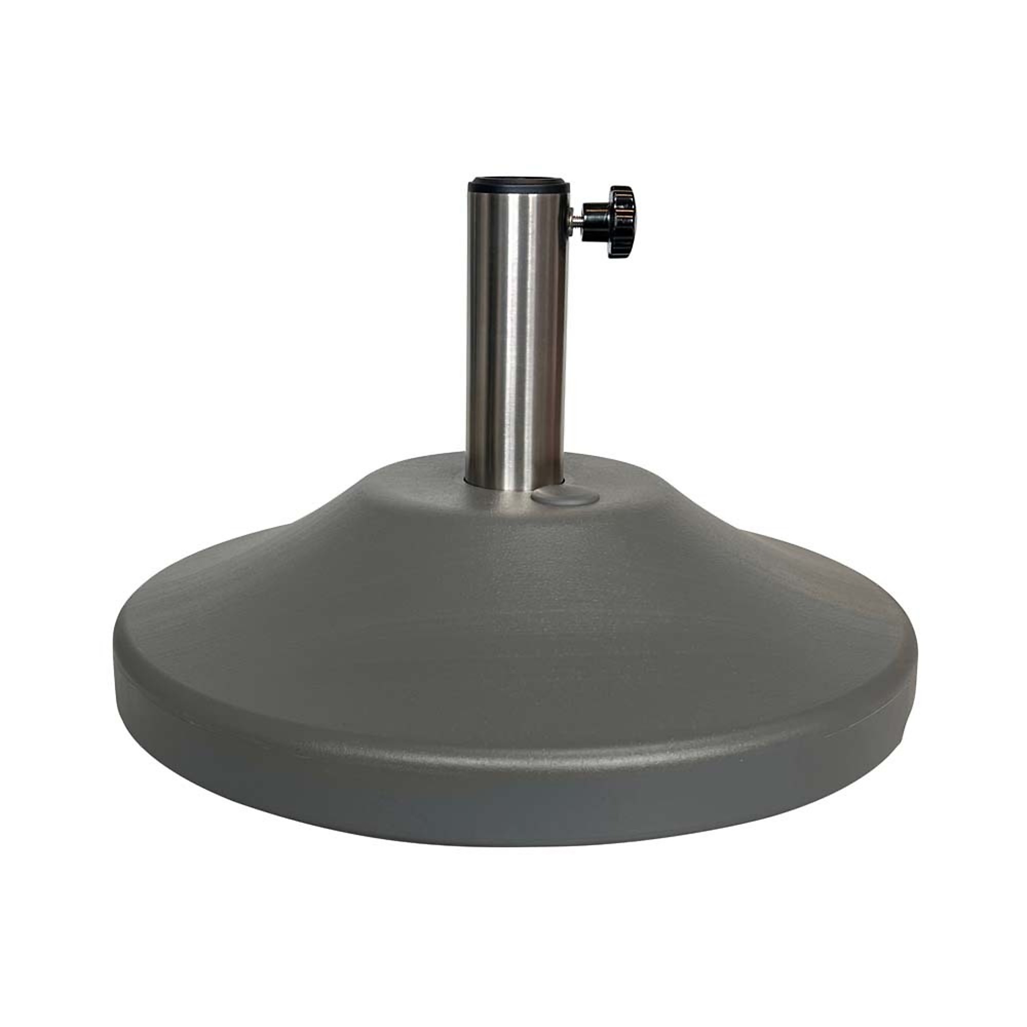 US Weight, Premium 50 lb Capacity Fillable Umbrella Base for Patio Table (Gray), Included (qty.) 1, Model# FUB50GE