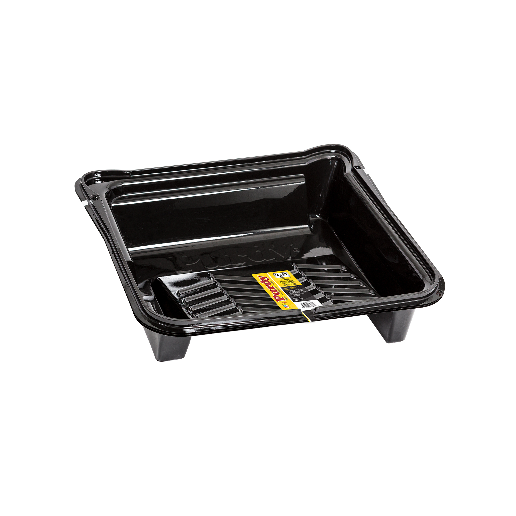 Purdy NEST Paint Tray Liner, 9in., Black Polypropylene, Model# 14T902000