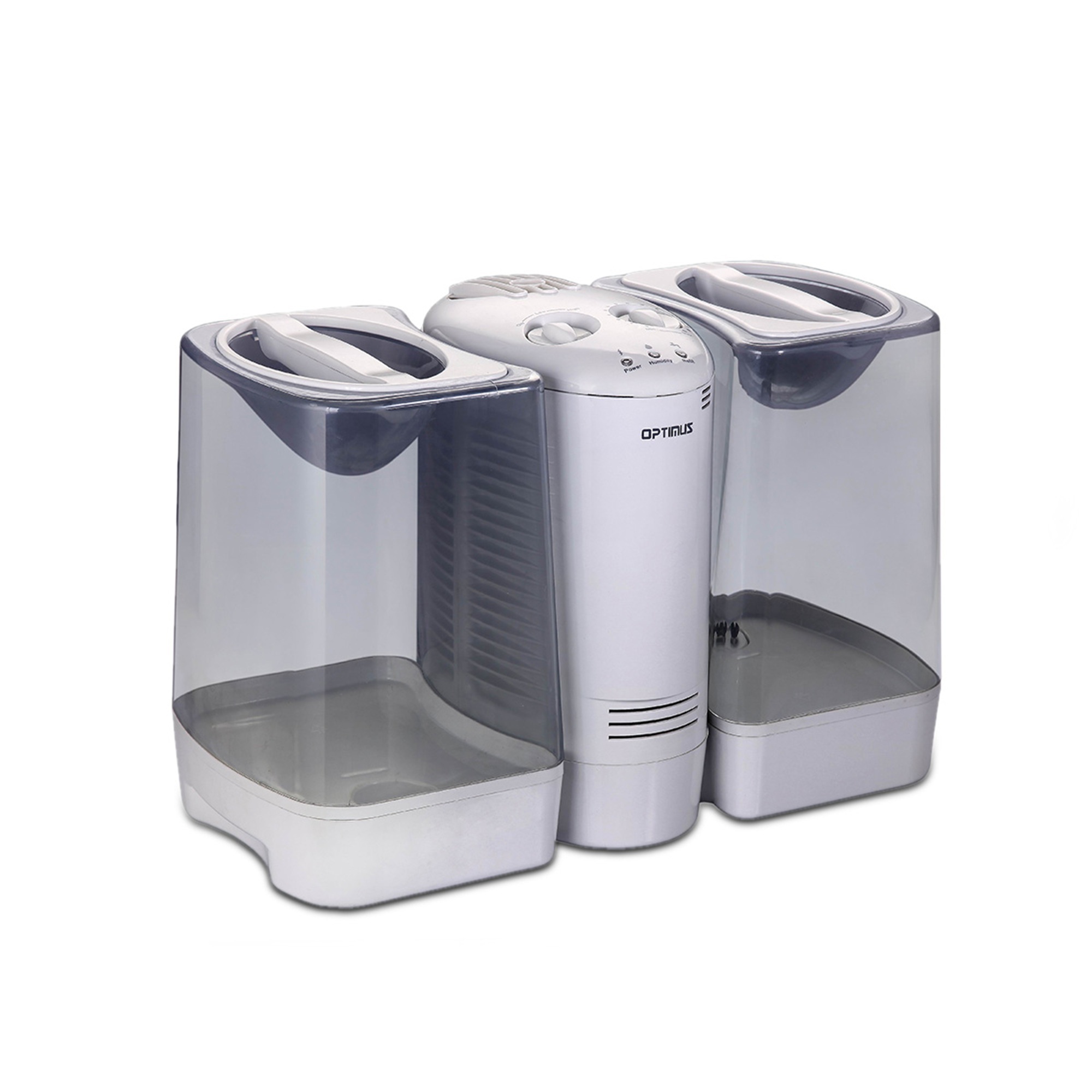 Optimus Warm Mist Humidifier — 3.5 Gallon Output, 700 Sq. Ft. Coverage, 24-Hour Operation, Auto Shut-Off, Medicine Cup, Model# U-32030