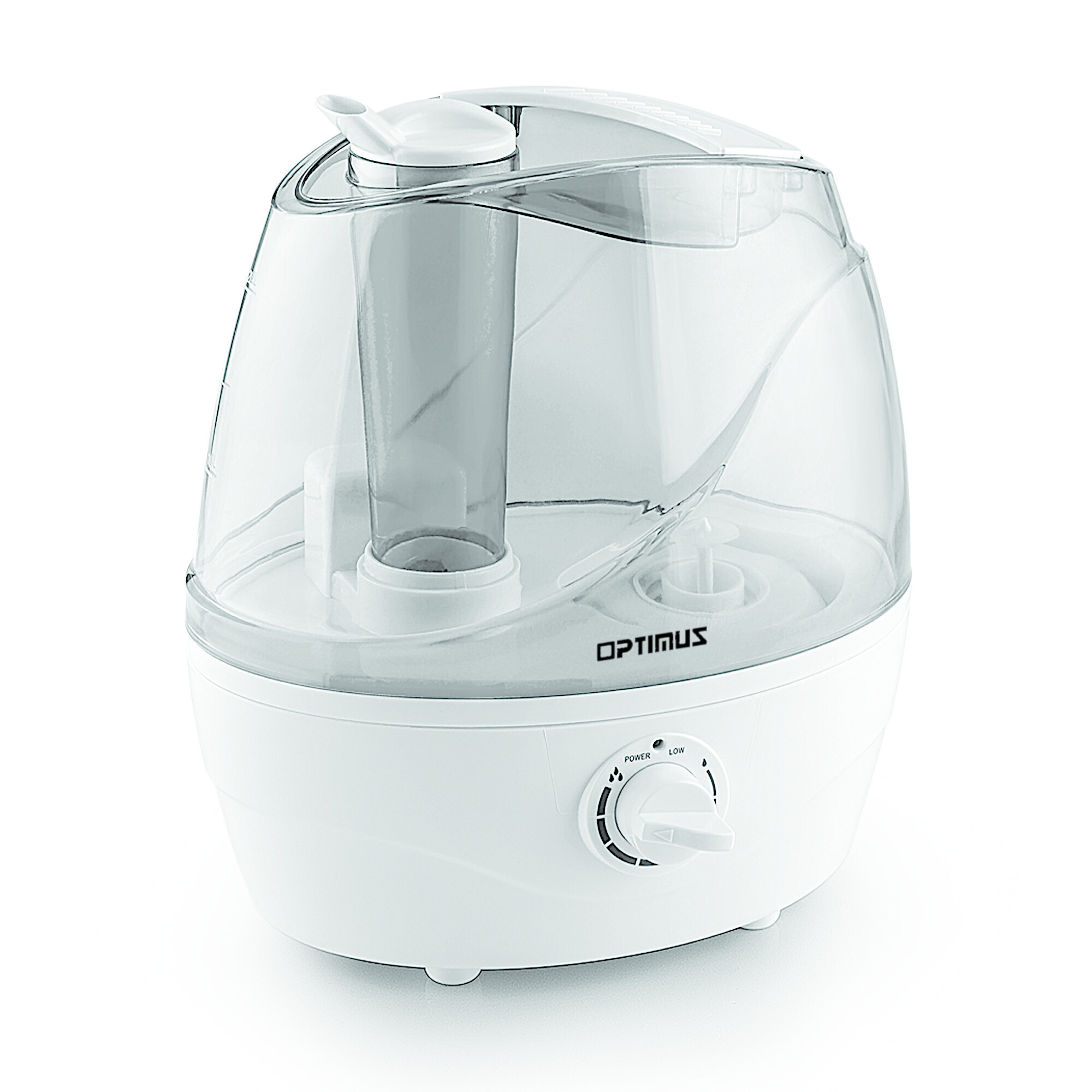 Optimus Cool Mist Ultrasonic Humidifier — 1.4 Gallon, Up to 9 Hours Operation, Adjustable Mist Volume, Auto Shut-Off, Quiet, Model# U-31000