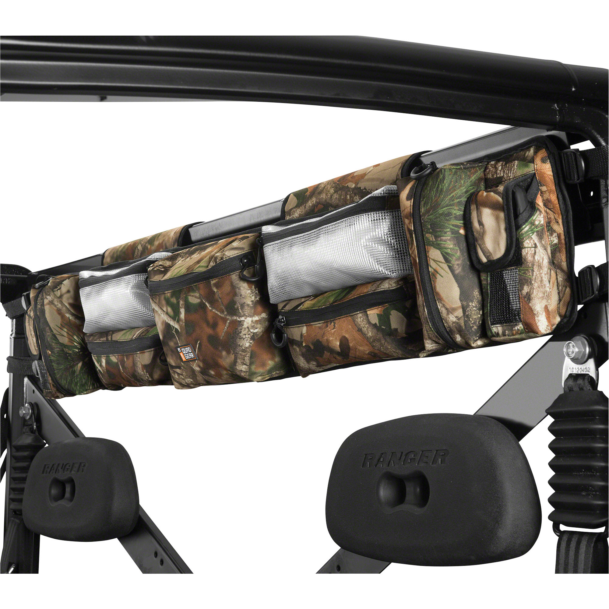 Classic Accessories  Quad Gear UTV Roll Cage Organizer, Camo, For Polaris, Yamaha and Kawasaki UTVs, Model# 18-132-016001-00