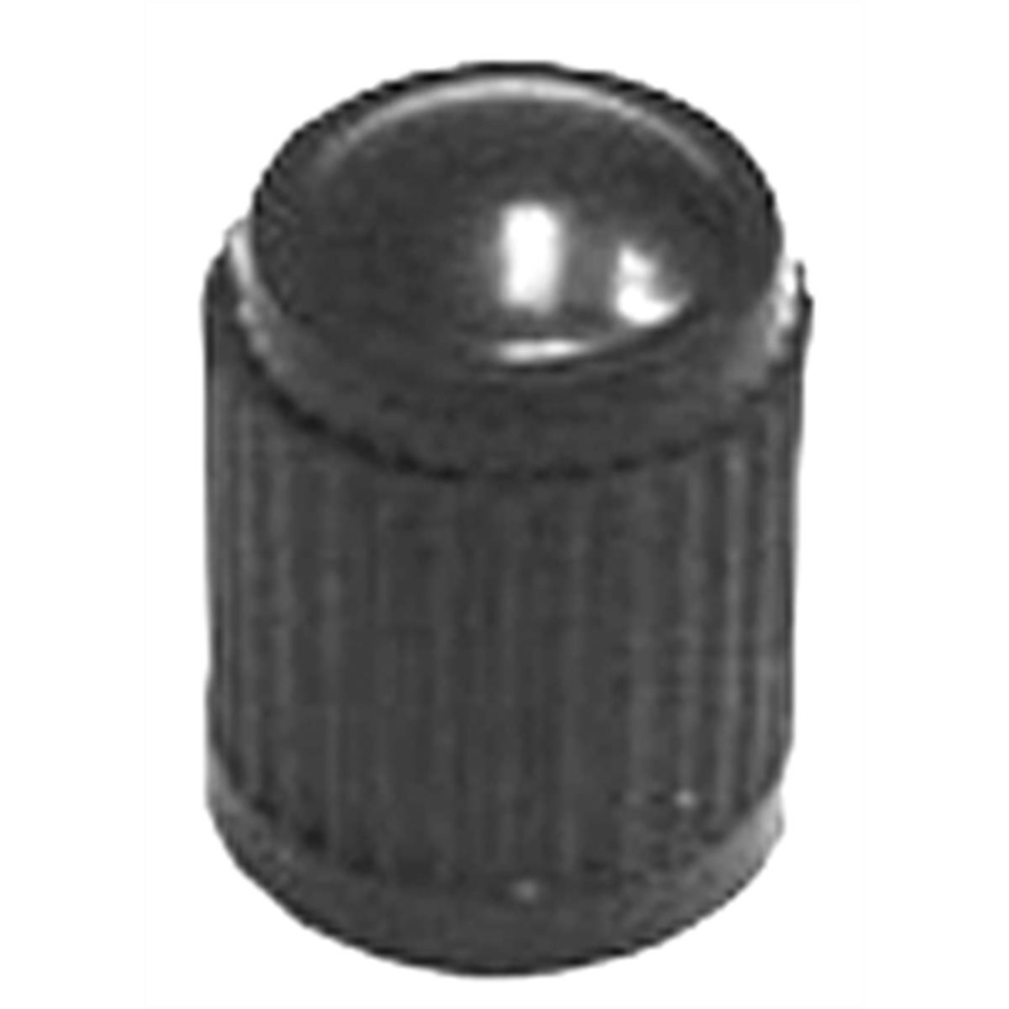 Tire Mechanic's Resource Black Plastic Tire Valve Stem Caps — 100 Pcs, Universal Fit, Model# TMRTI100-100