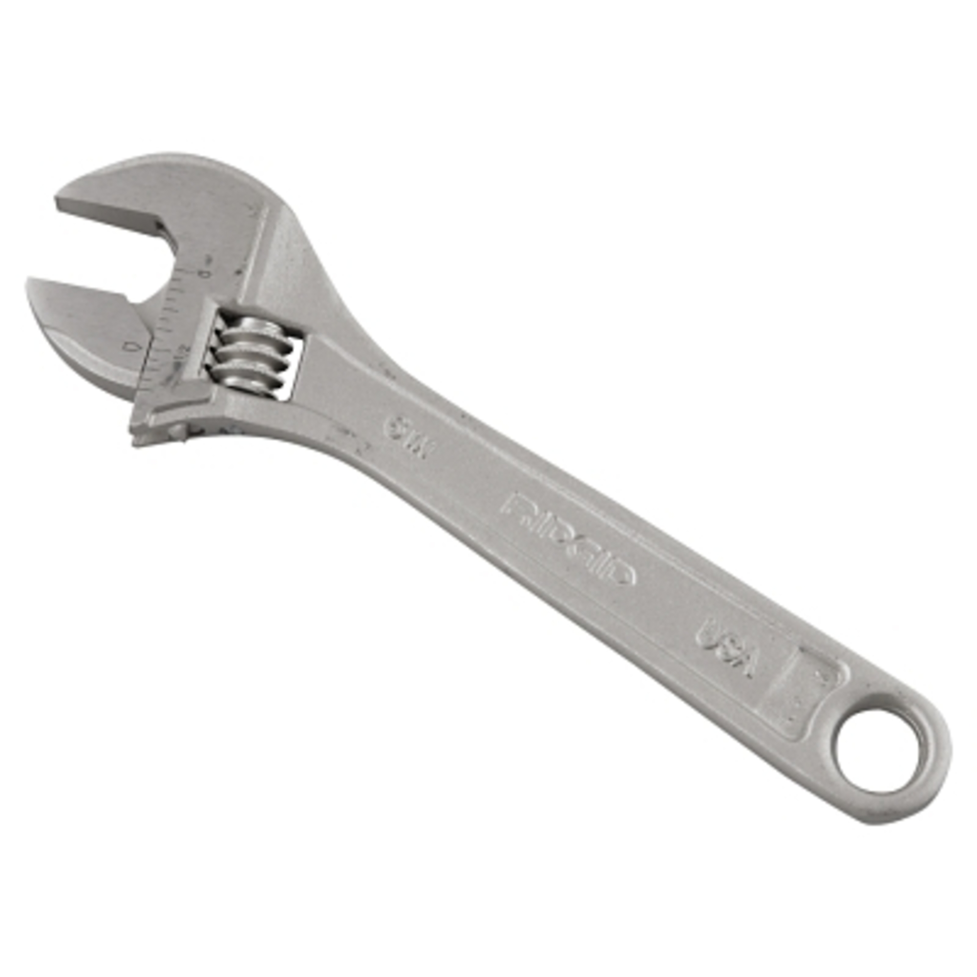 Ridgid Adjustable Wrench — 6in. Length, 3/4in. Opening, Cobalt Plated, Model# 632-86902