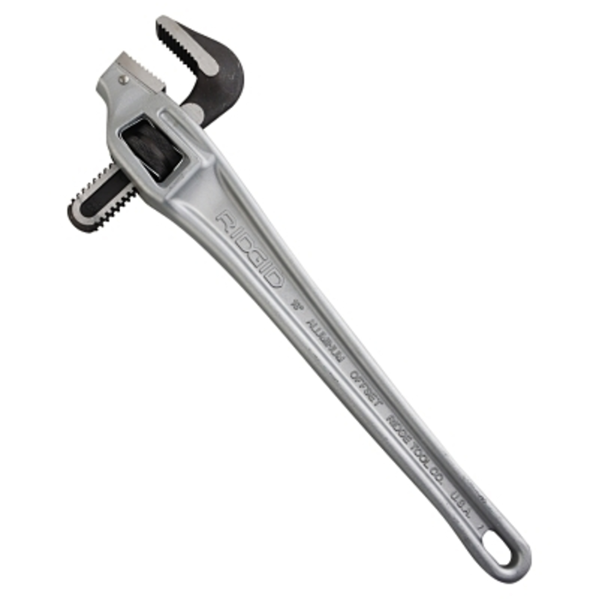 Ridgid Offset Pipe Wrench — 18in., Alloy Steel Jaw, Model# 632-31125
