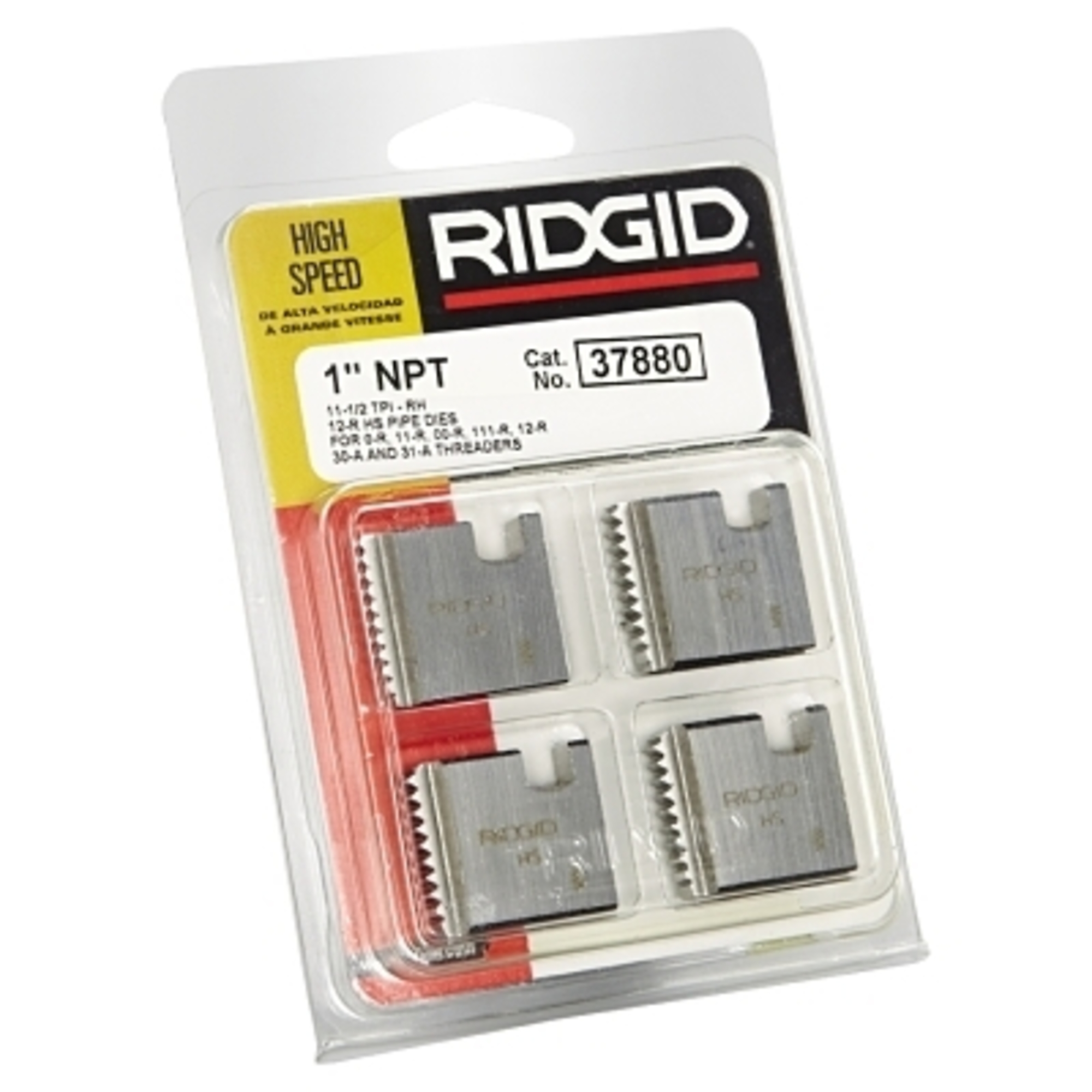 Ridgid Manual Threading/Pipe and Bolt Dies — 1in. - 11 1/2 NPT, Model# 632-37880