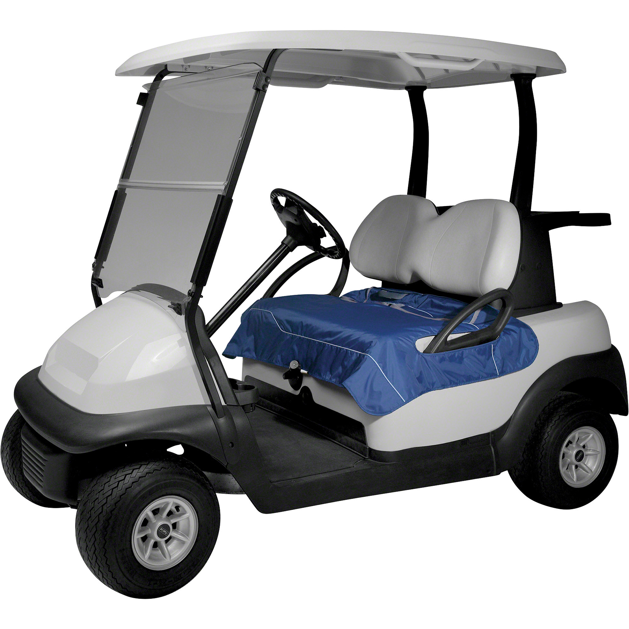 Classic Accessories Fairway Golf Cart Seat Blanket, Navy, Model# 40-022-015501-00
