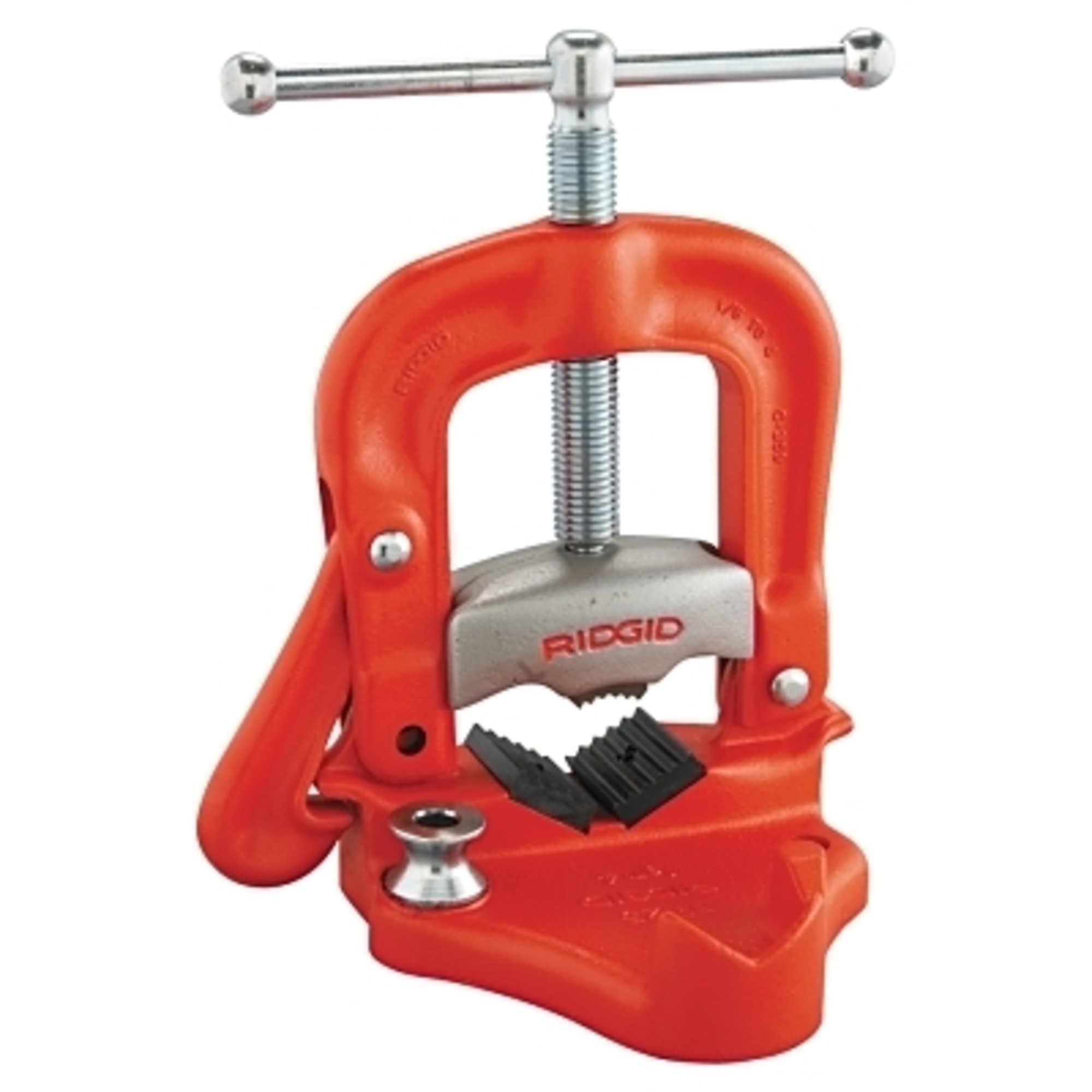 Ridgid Bench Yoke Vise — Cast Iron, 4in. Pipe Capacity, Model# 632-40100