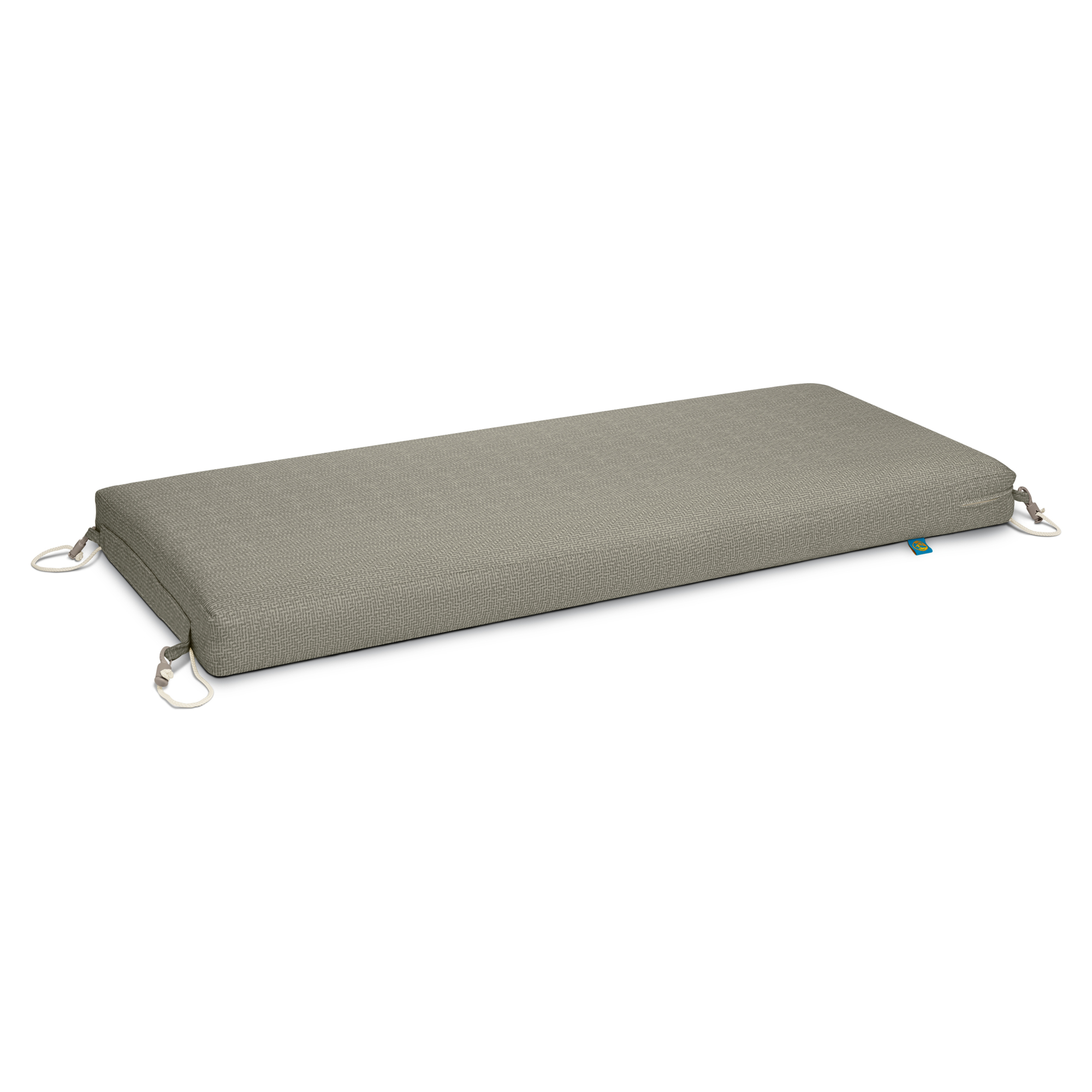 Classic Accessories Duck Covers Weekend All-Weather Outdoor Bench Cushion — Moon Rock, Model# CMRBN48183