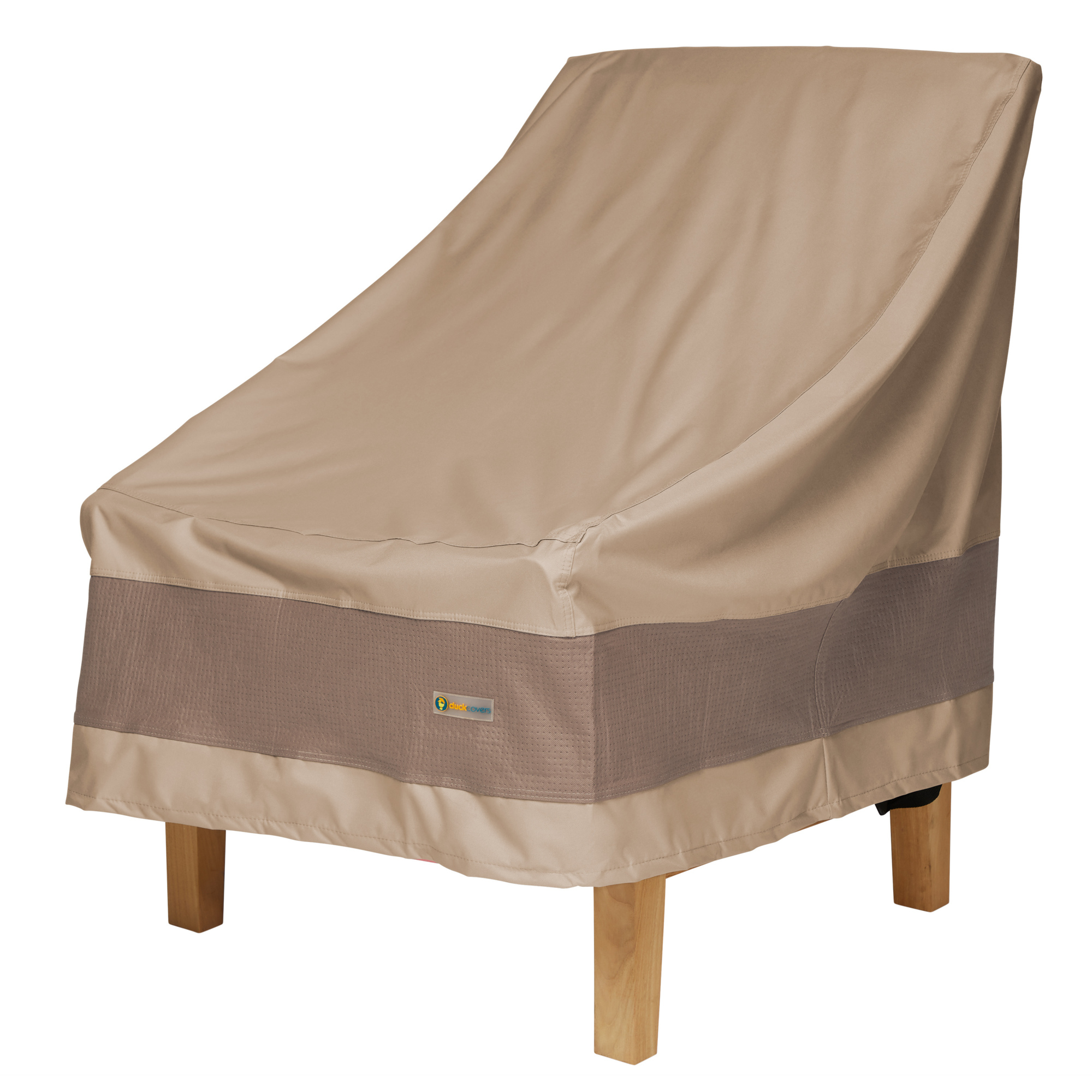 Classic Accessories DuckCovers Elegant Waterproof Outdoor Chair Cover — High-Strength Polyester, Breathable Side Panels, Model# LCH293036