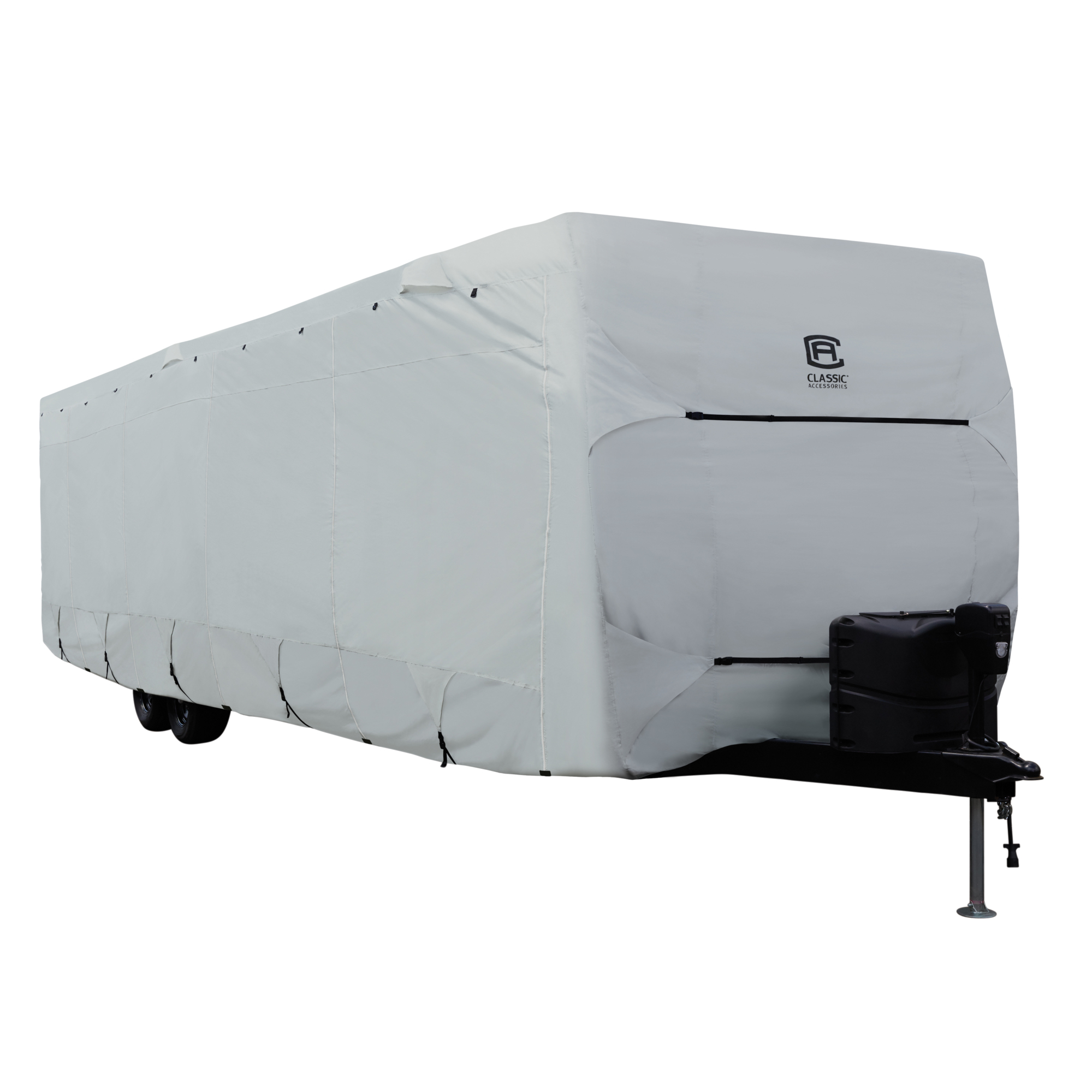 Classic Accessories Over Drive PermaPRO Travel Trailer Cover — Fits 30ft. - 33ft. RVs, Ultra-Lightweight, Model# 80-139-191001-00
