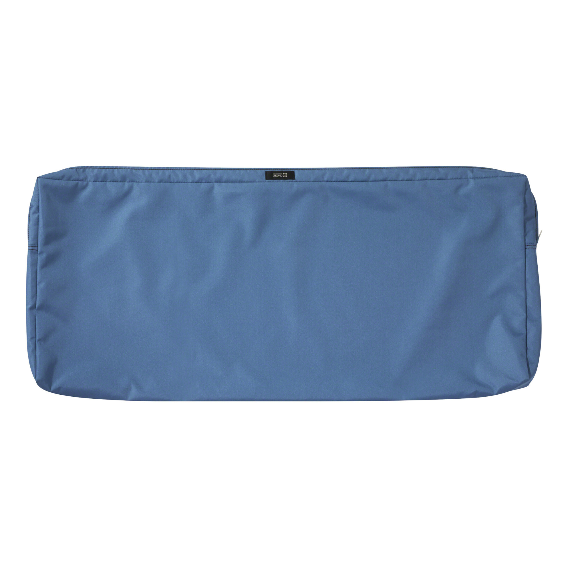 Classic Accessories Ravenna Outdoor Weatherproof Cushion Cover — 42in. x 18in. x 3in., Empire Blue, Model# 60-344-010501-RT