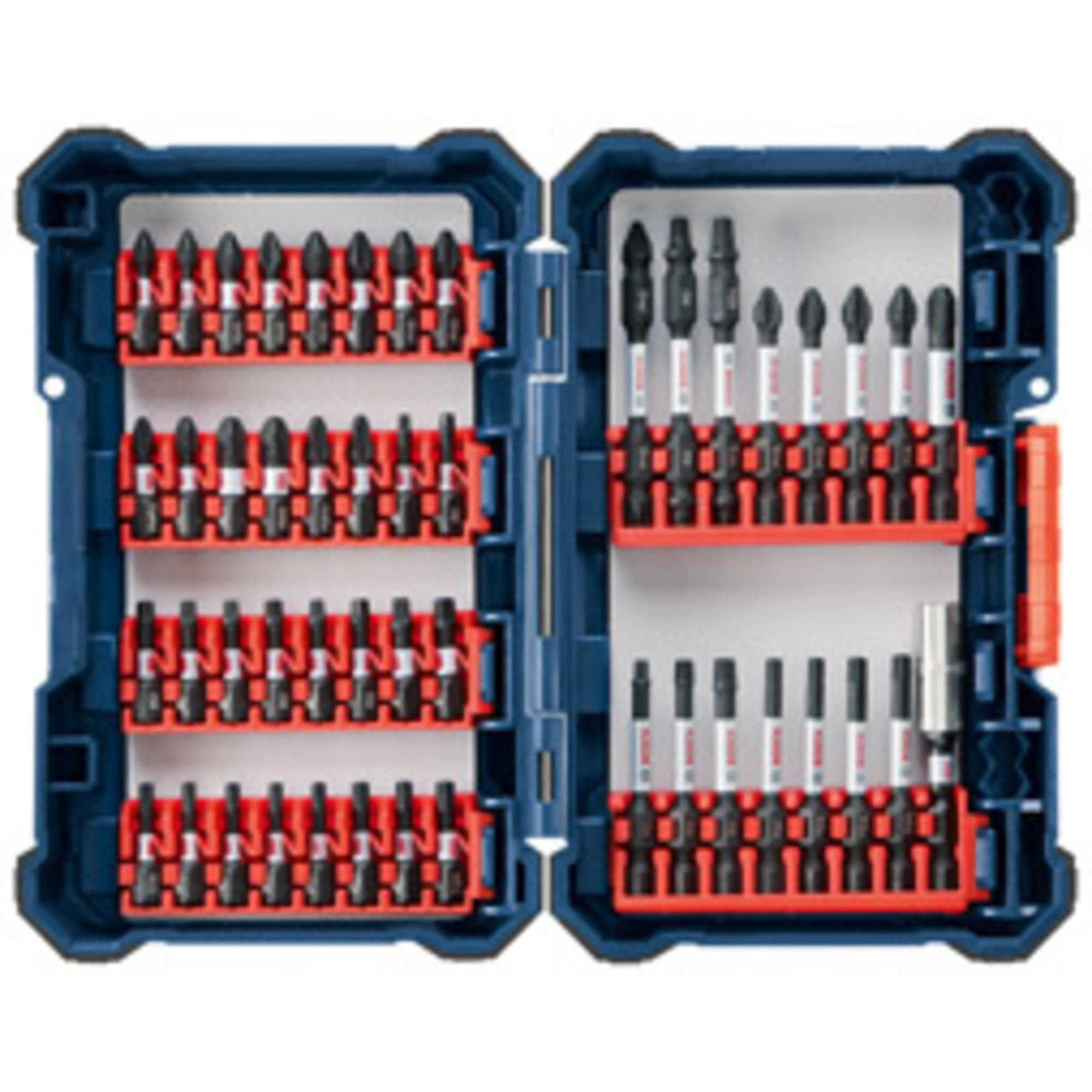 Bosch Impact Tough Screwdriving Set — 48 Pcs, Xtended Torsion Zone, Durable Case, Model# SDMS48