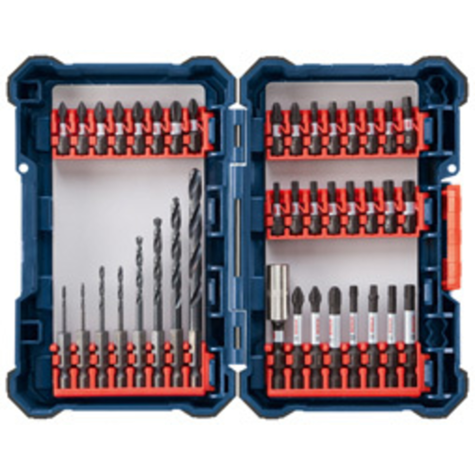 Bosch Impact Tough Drill and Driver Bit Set — 40 Pcs, Custom Case System, Model# DDMS40