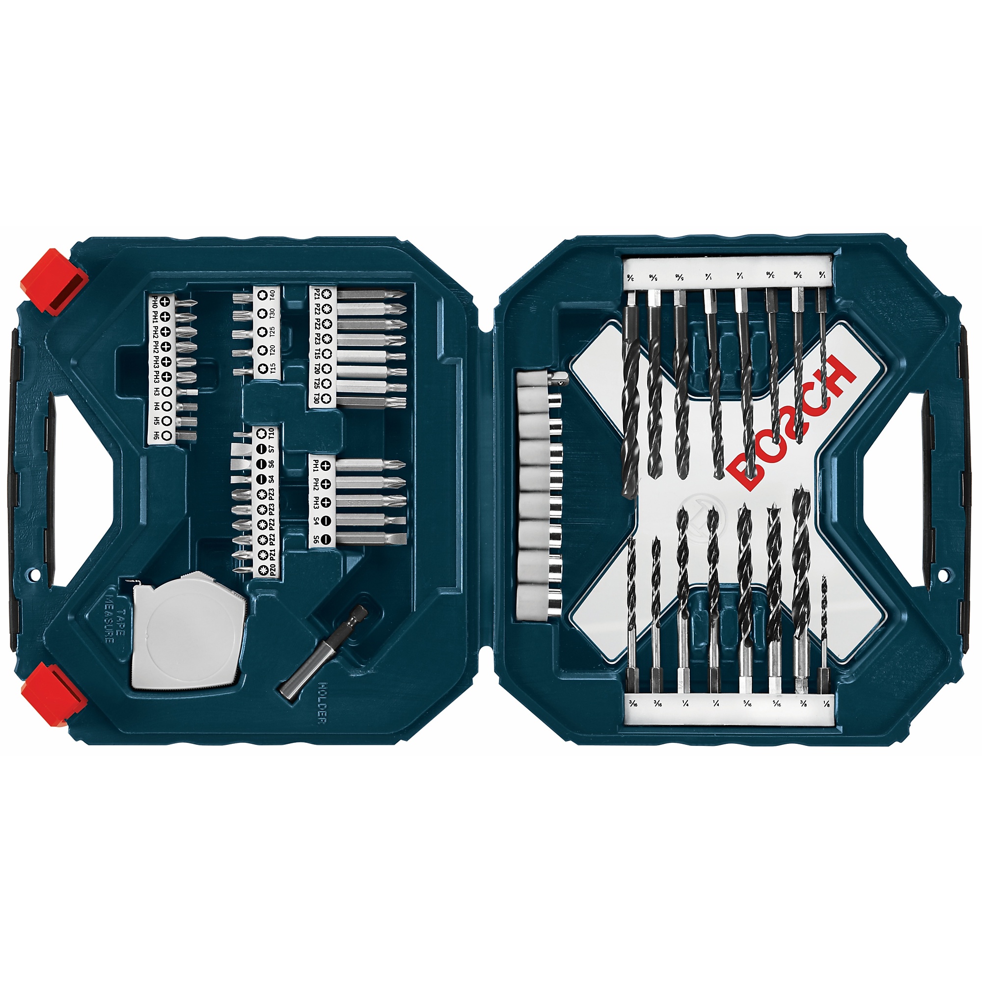 Bosch Drilling and Driving Mixed Bit Set — 65 Pcs, Model# MS4065