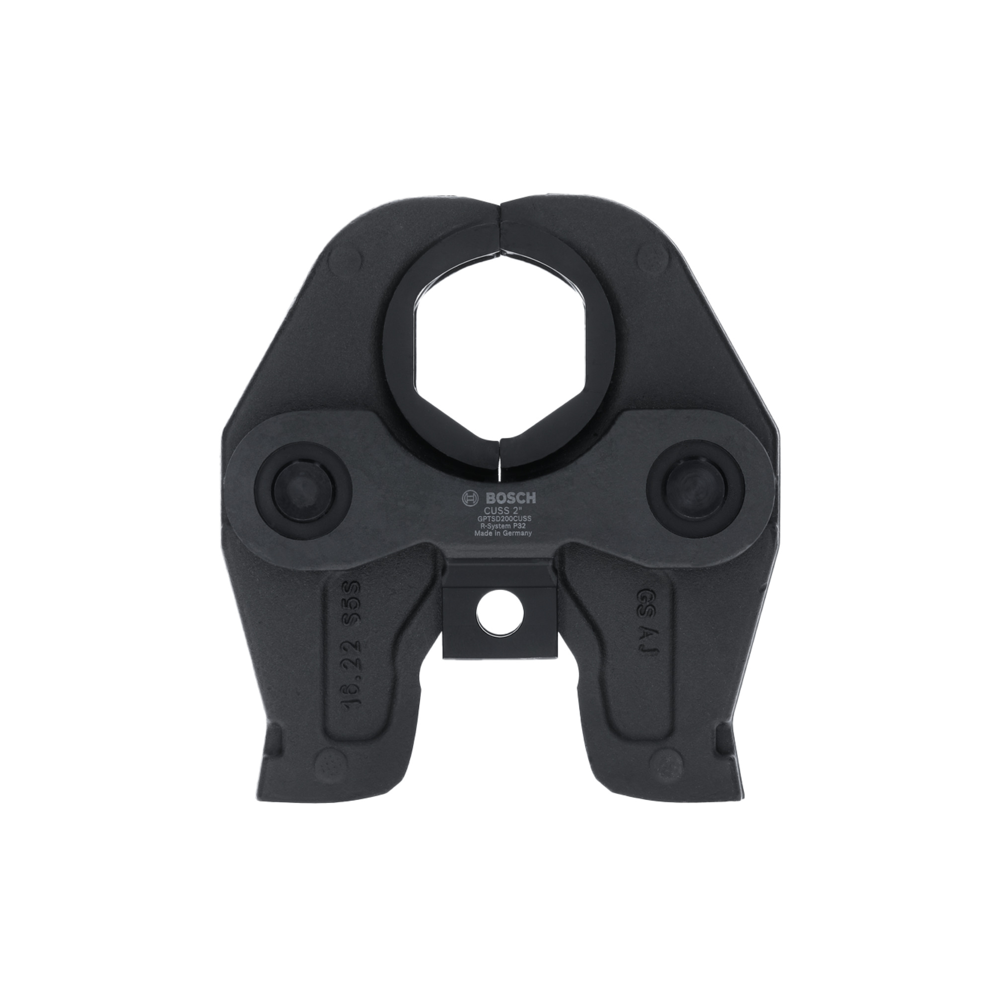 Bosch Standard Press Jaw — 2in., Model# GPTSD200CUSS