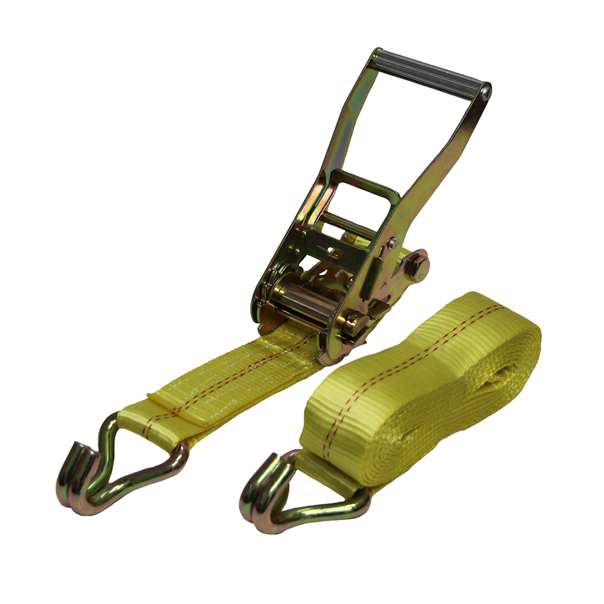 Grip 2in. x 15ft. Ratchet Tie-Down with J-Hooks, Model# 28643