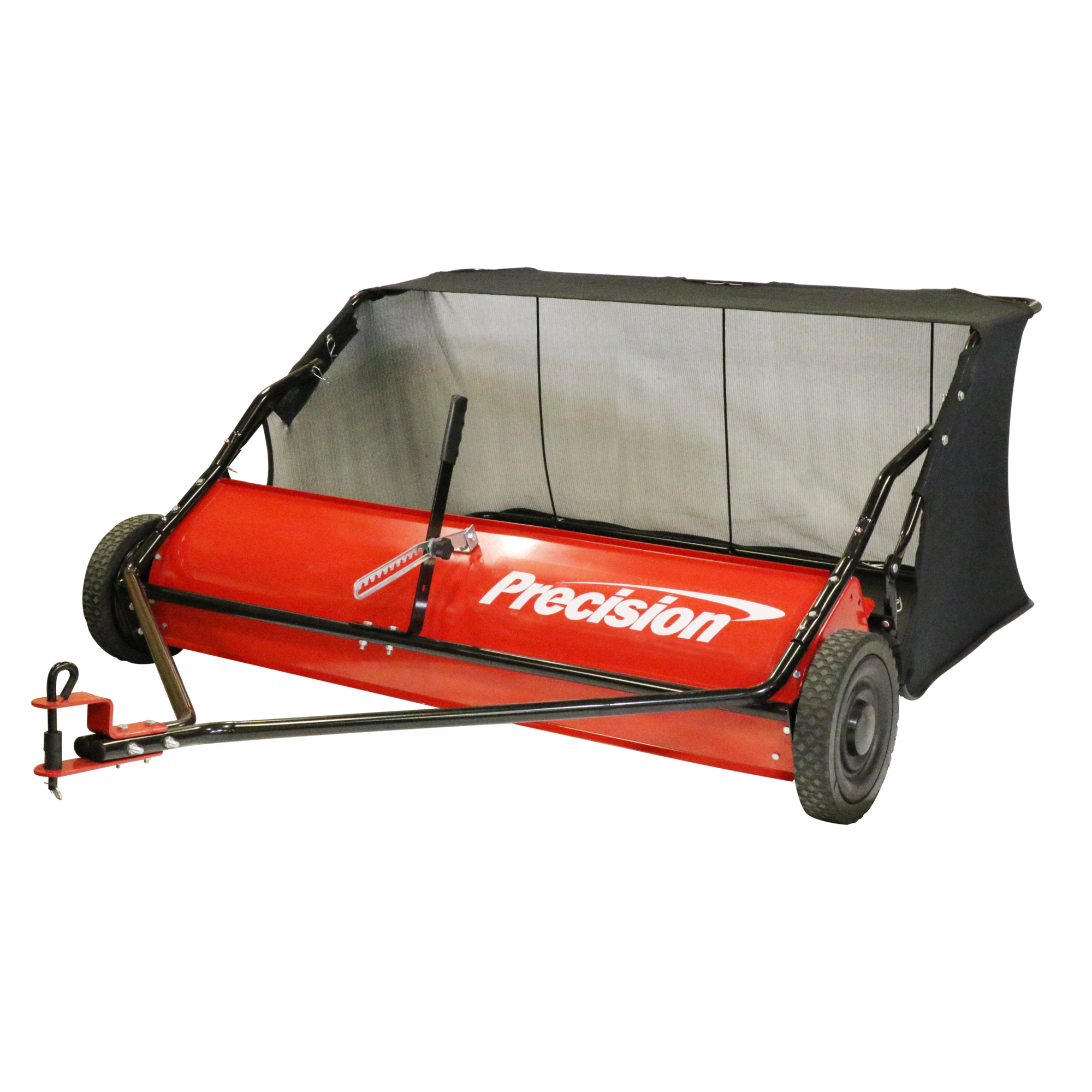 Precision Products Tow-Behind Lawn Sweeper — 48in., 15 Cu. Ft. Capacity, Steel Body, Model# LSP48