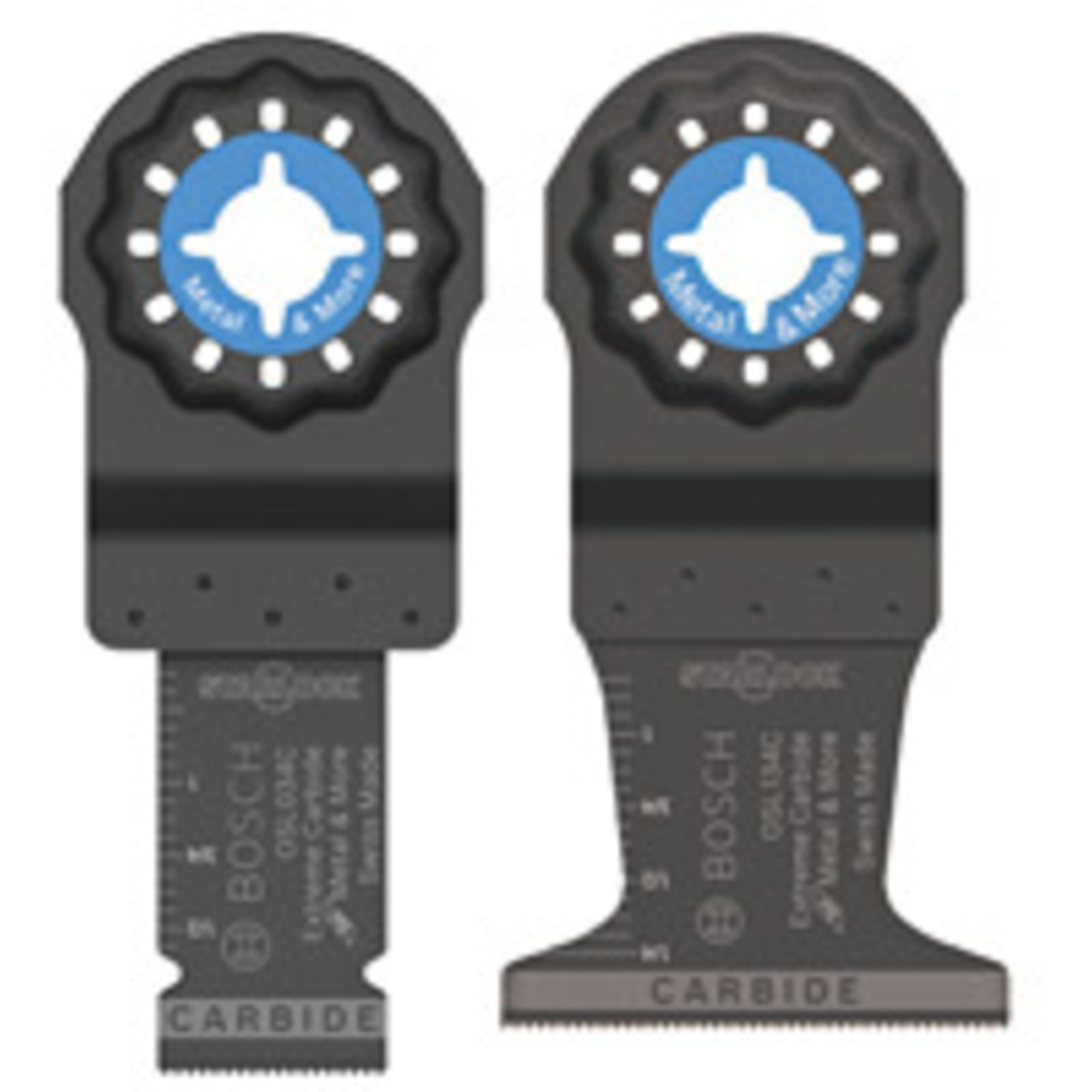 Bosch Starlock Oscillating Multi-Tool Accessory Blade Set — 2 Pcs, High-Torque Transfer, Reduced Vibration, Model# OSL002CH
