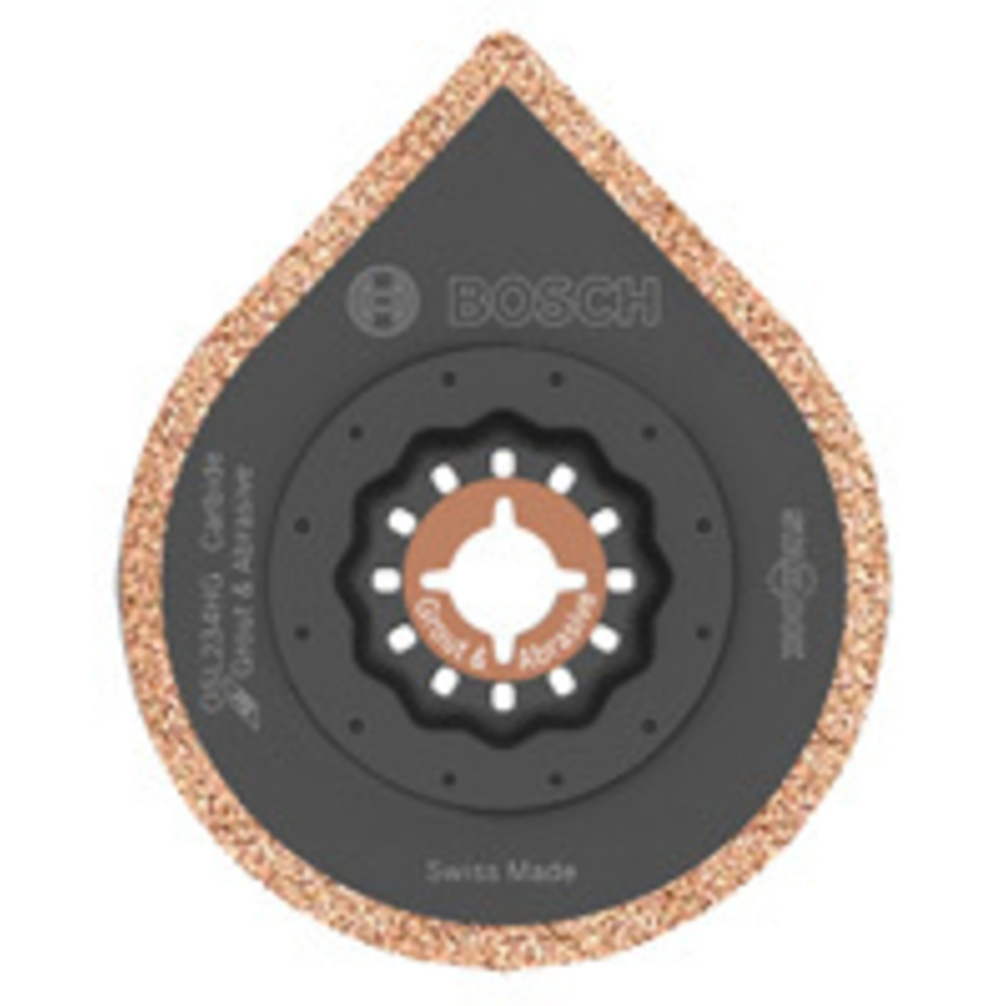 Bosch Starlock Oscillating Multi-Tool Hybrid Grout Blade — 2 3/4in., Model# OSL234HG