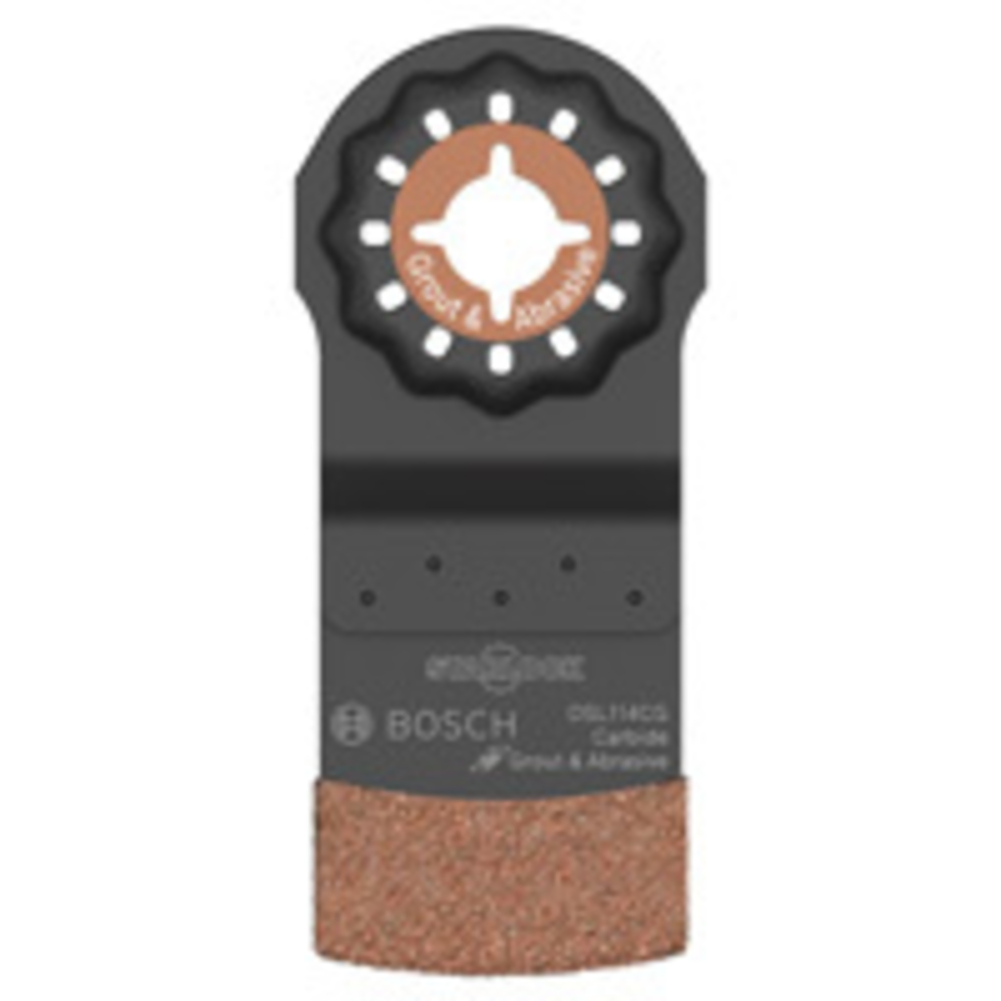 Bosch Starlock Oscillating Multi-Tool Plunge Cut Blade — 1 1/4in., Carbide Grit, Model# OSL114CG
