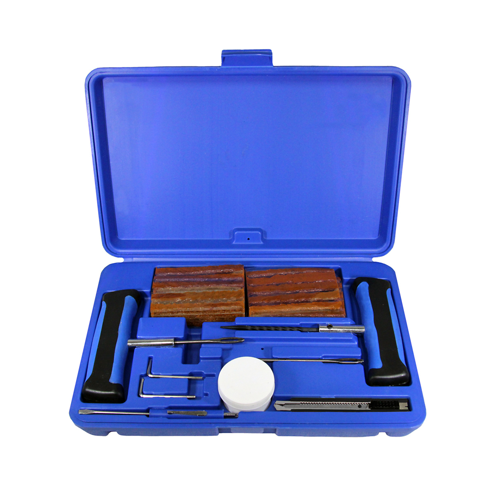 Grip, 60 pc Premium Tire Repair Kit, Convenient Carry Case, Model # 52130