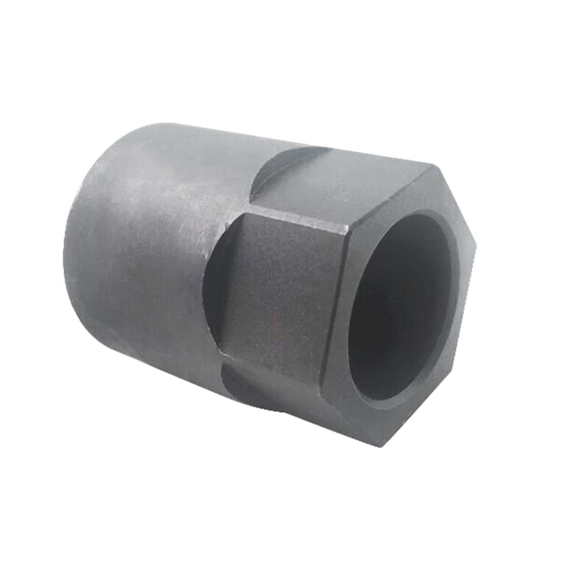 CTA Manufacturing High Pressure Rail Adapter Socket — 1in. Outer Hex, 20mm Diameter Hole, 1/2in. Square Drive, Black Finish, Model# CTA1027