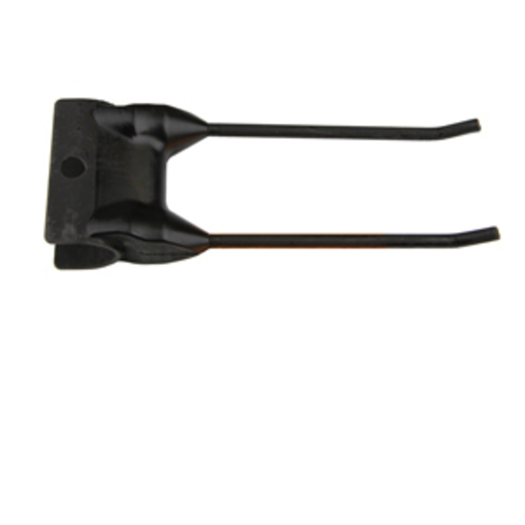 Black Talon Double Rubber Rake Tooth — Fits H & S, Injection Molded, Heat-Treated Tines, Model# 354216-60