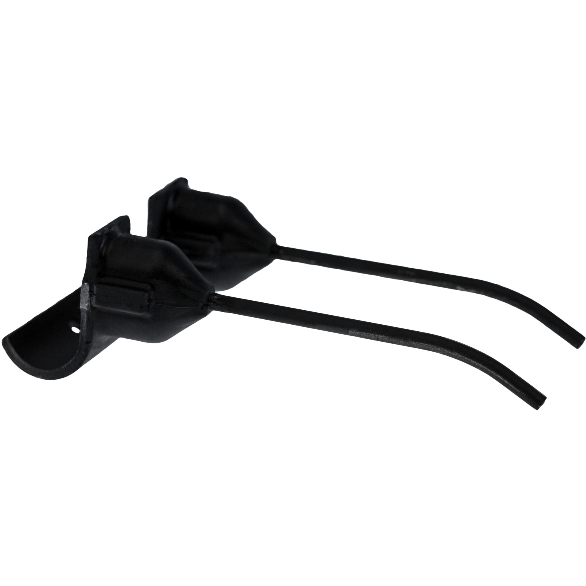 Black Talon Double Rubber Rake Tooth — Heavy-Duty, Heat-Treated Tines, OEM# 84404537, Model# 377871-10