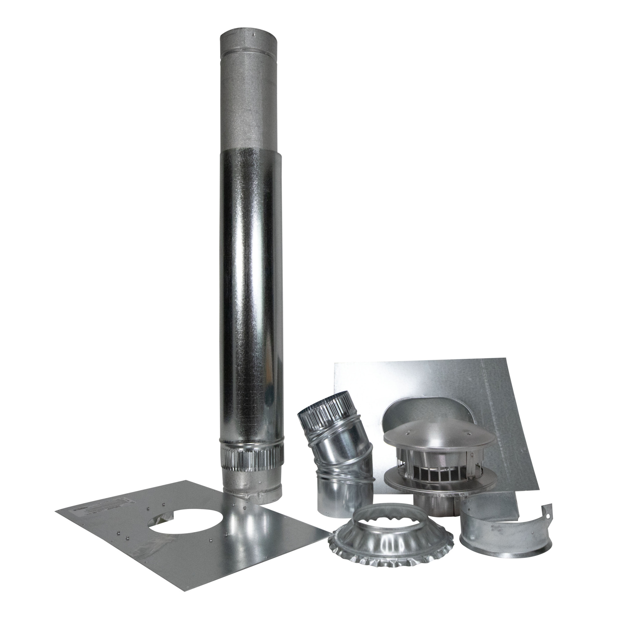 Mr. Heater Vertical Vent Kit for Unit Heaters — 4in., Up to 200,000 BTU, Model# F102848