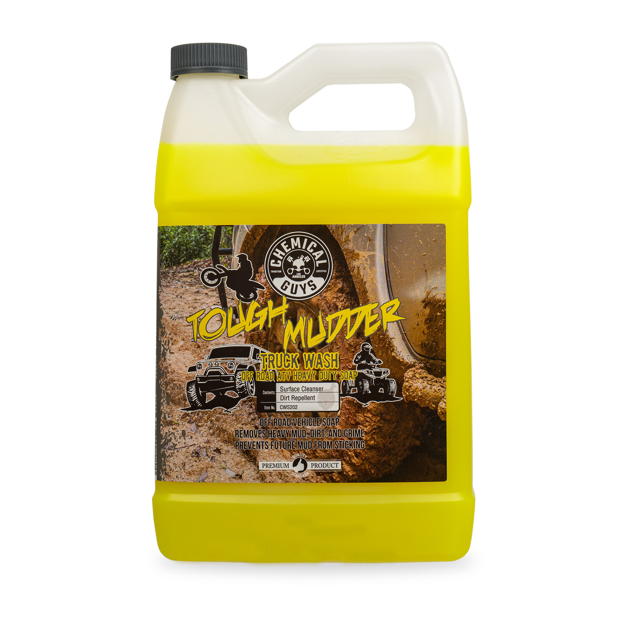 Chemical Guys Tough Mudder Truck Wash ATV Heavy Duty Soap
