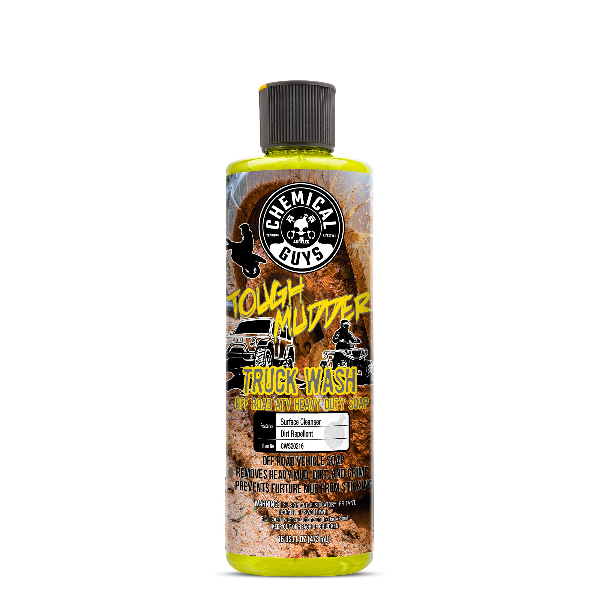 Chemical Guys Tough Mudder Truck Wash ATV Heavy Duty Soap