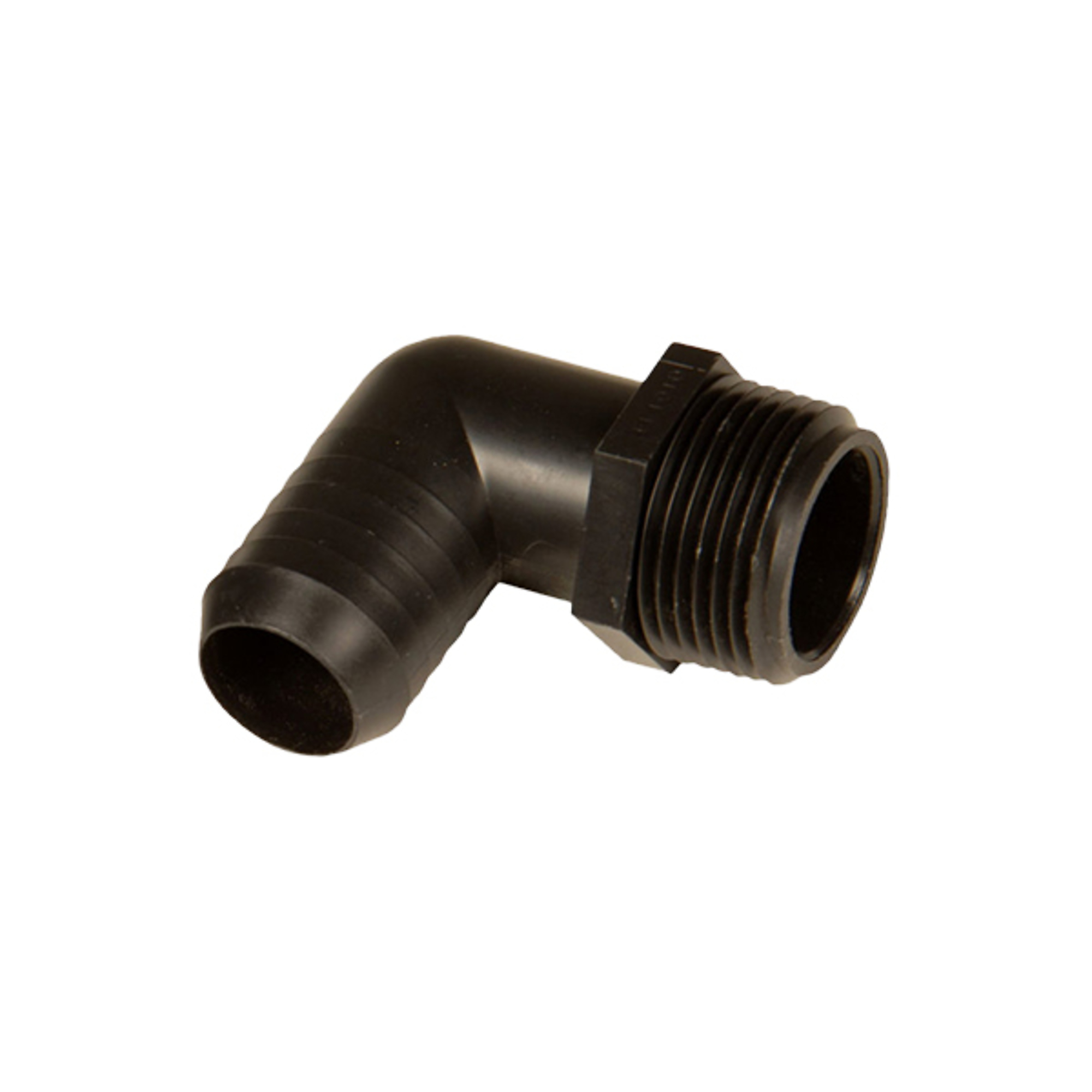 Rhino Tuff Tank Polyethylene Elbow w/Barbed End 1"