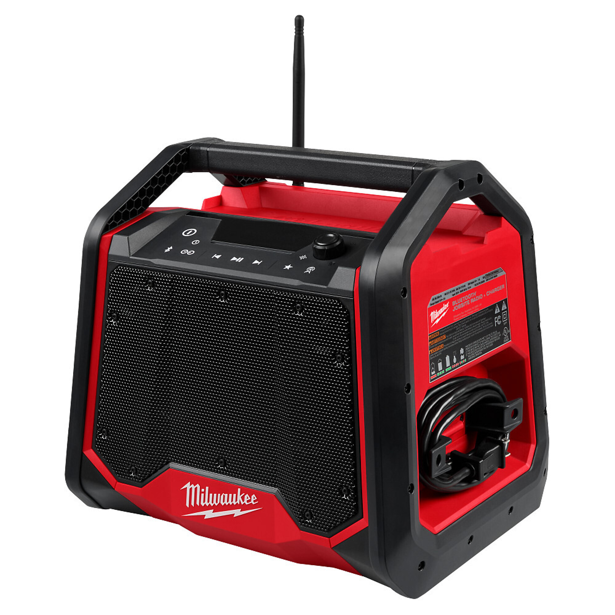 Milwaukee, M18 BLUETOOTH® JOBSITE RADIO + CHARGER, Model# 2956-20