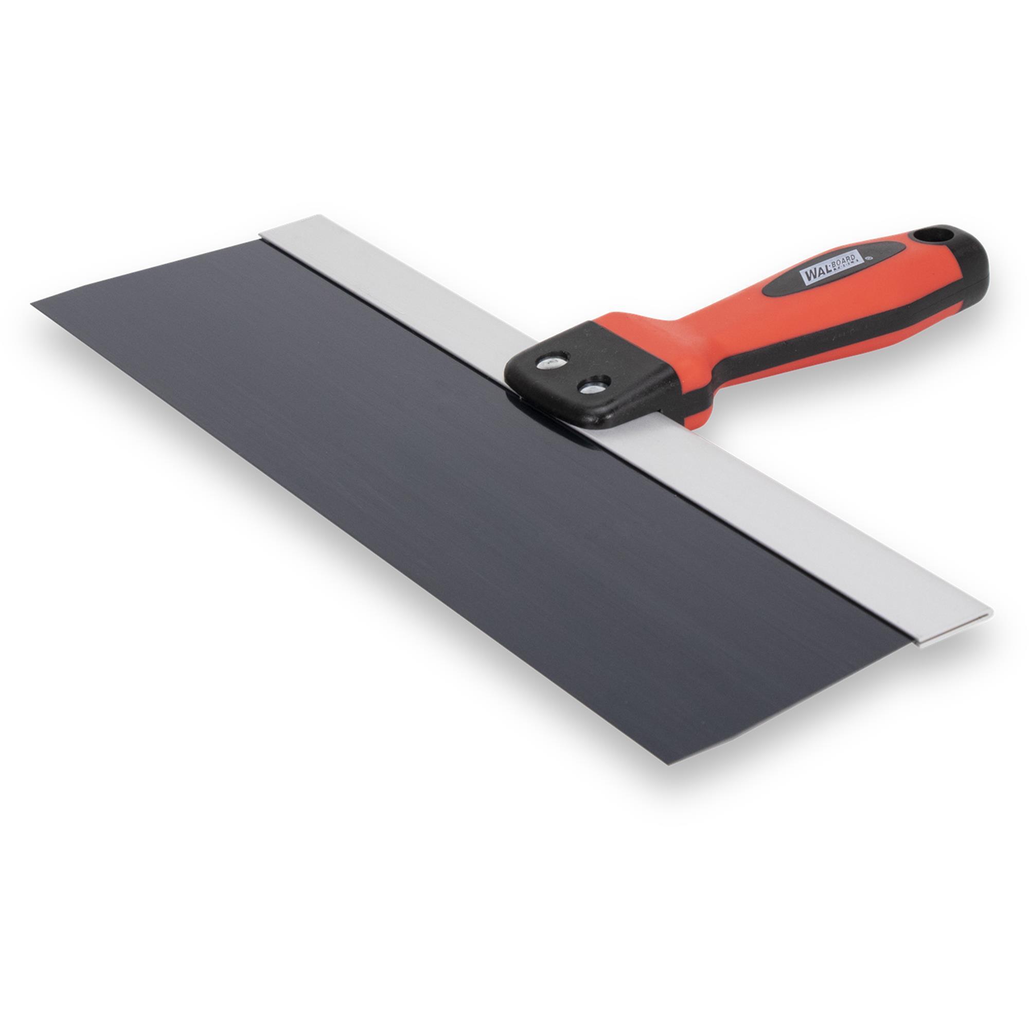 Wal-Board Taping Knife — 14in., Blue Steel Blade, Soft Grip Handle, Model# 019-044
