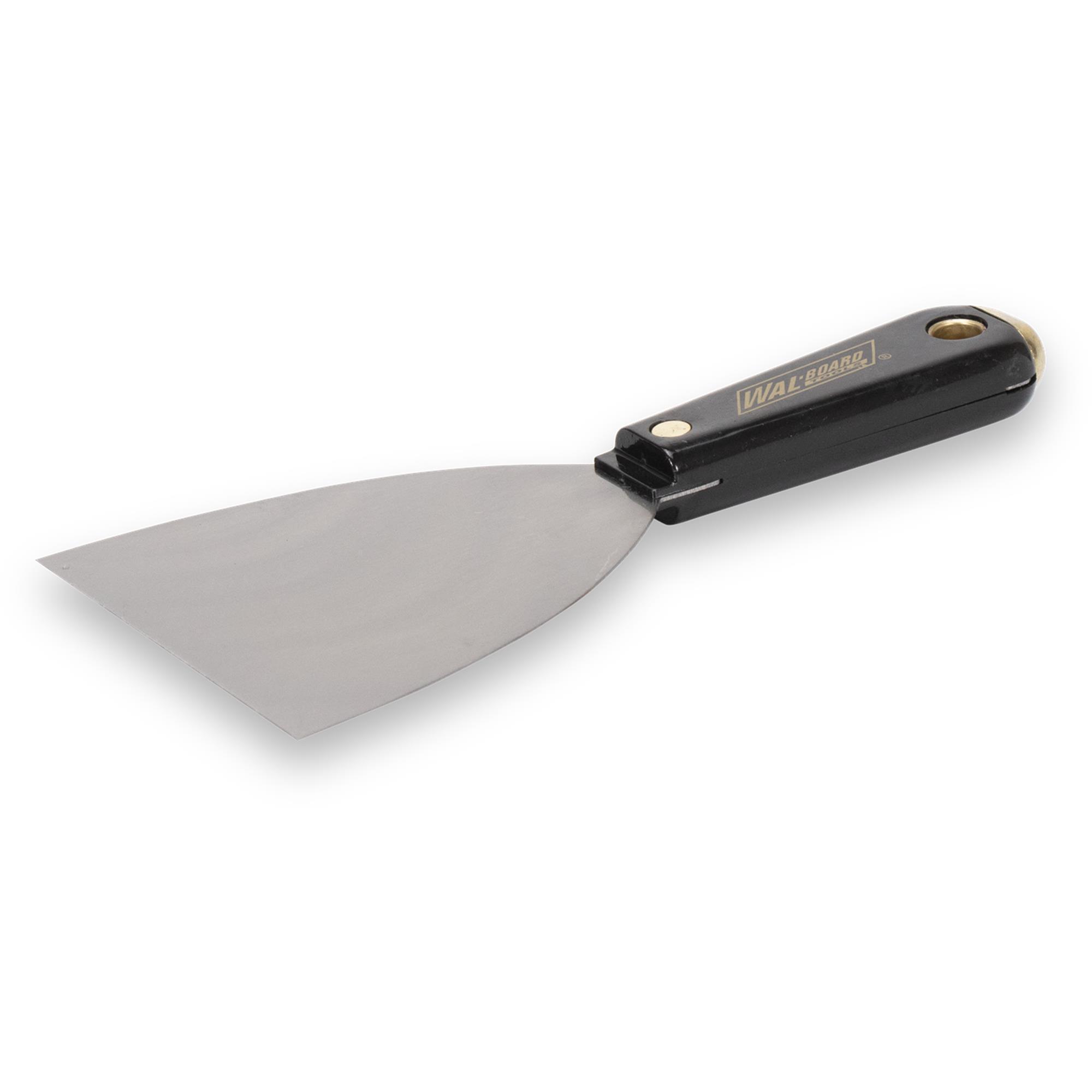 Wal-Board Hammer-End Knife — 4in., Carbon Steel, Tapered Handle, Model# 022-074