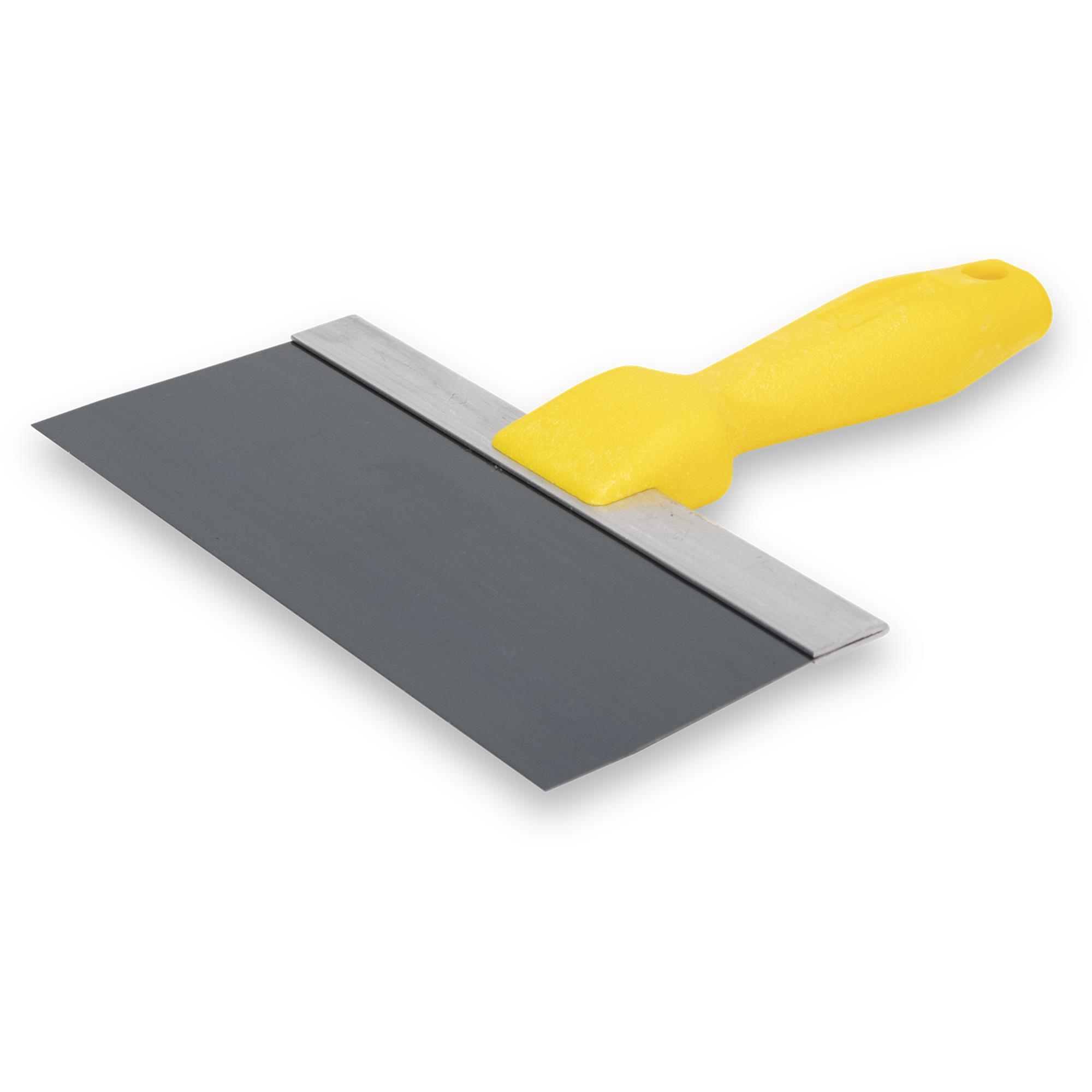 Wal-Board Taping Knife — 10in. Blue Steel Blade, Textured Handle, Model# 021-020