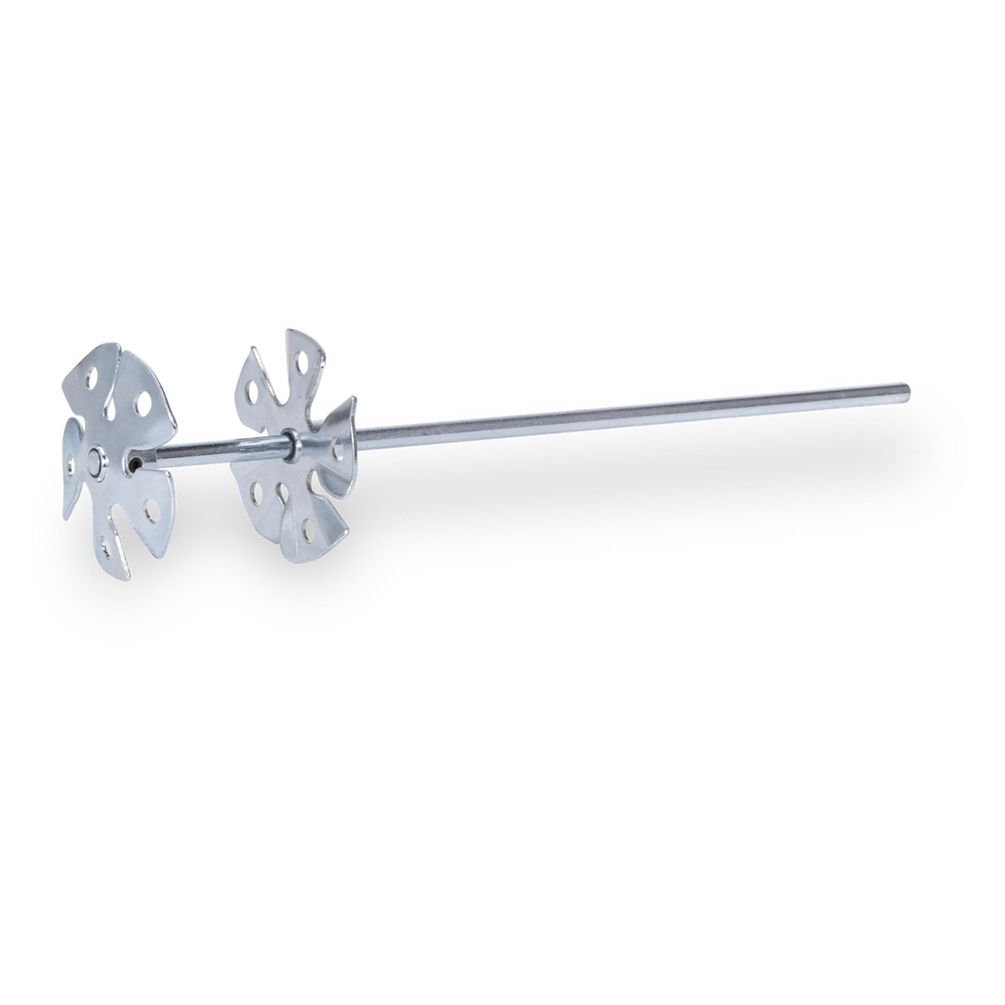 Wal-Board Power Mixer — 2.5in. Adjustable Wheels, Heavy Plated Steel, Model# 081-004