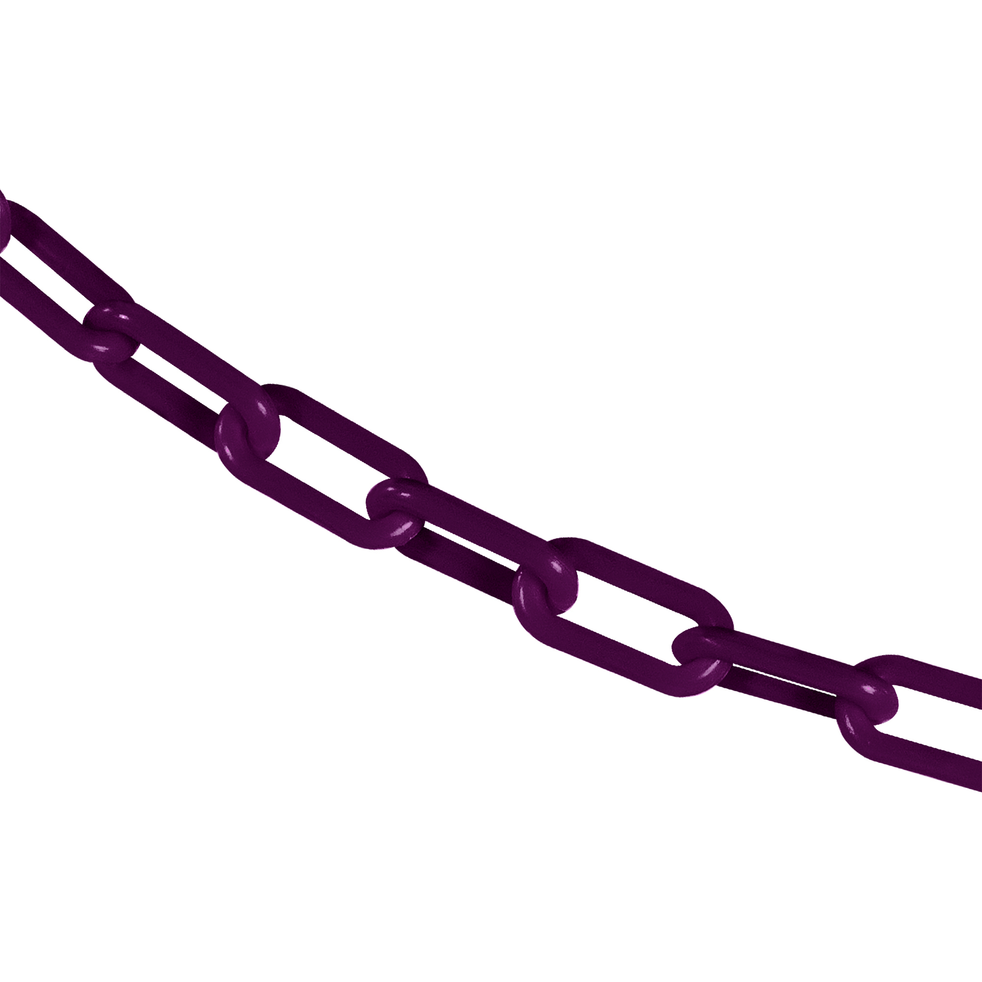 Mr. Chain Plastic Safety Chain — 1.5in. x 100ft., Purple, UV Resistant, Model# 30023-100