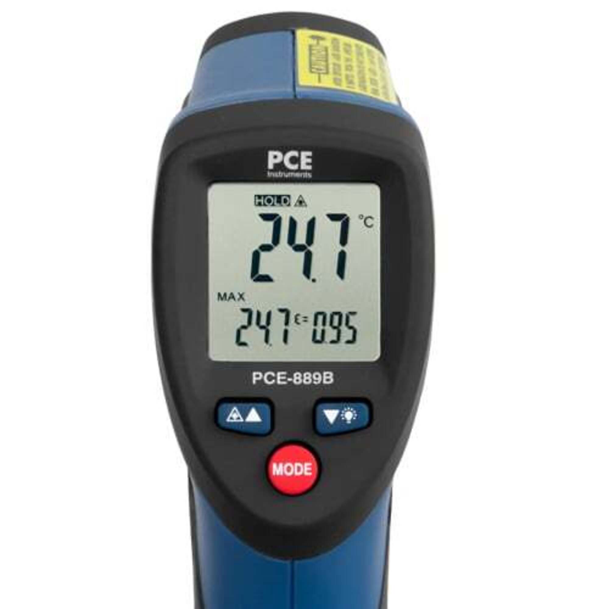 PCE Infrared Thermometer — Contactless, Model# PCE-889B