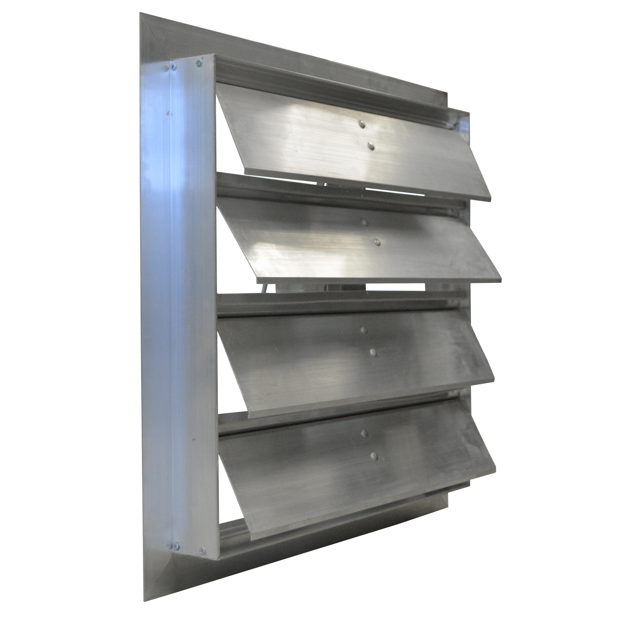 Canarm, Canarm Motorized Damper, Material Aluminum, Height 8 in, Width 22 in, Model# SX3218X18