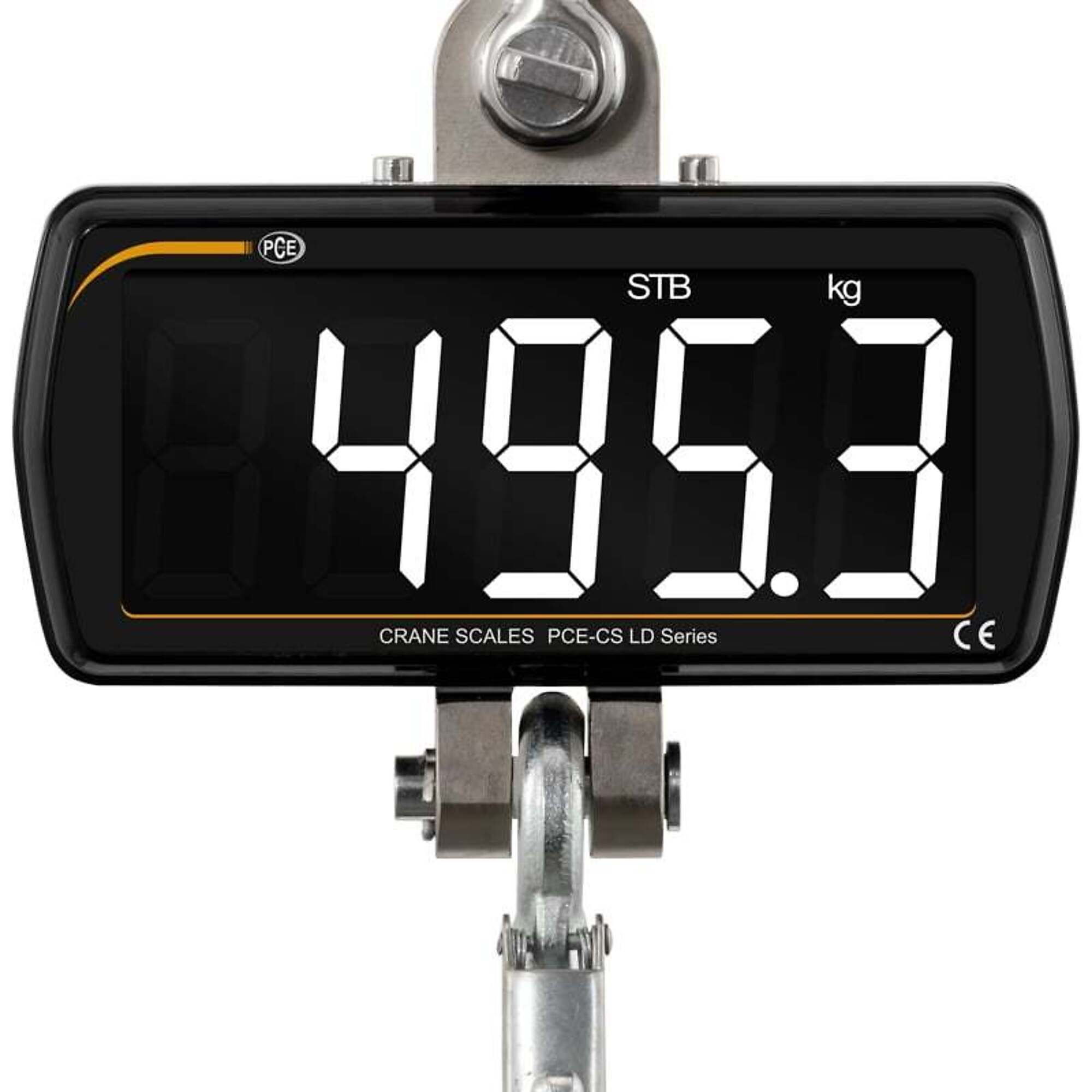 PCE Crane Scale — 500kg/1102 lbs. Capacity, 1% Accuracy, Model# PCE-CS 500LD