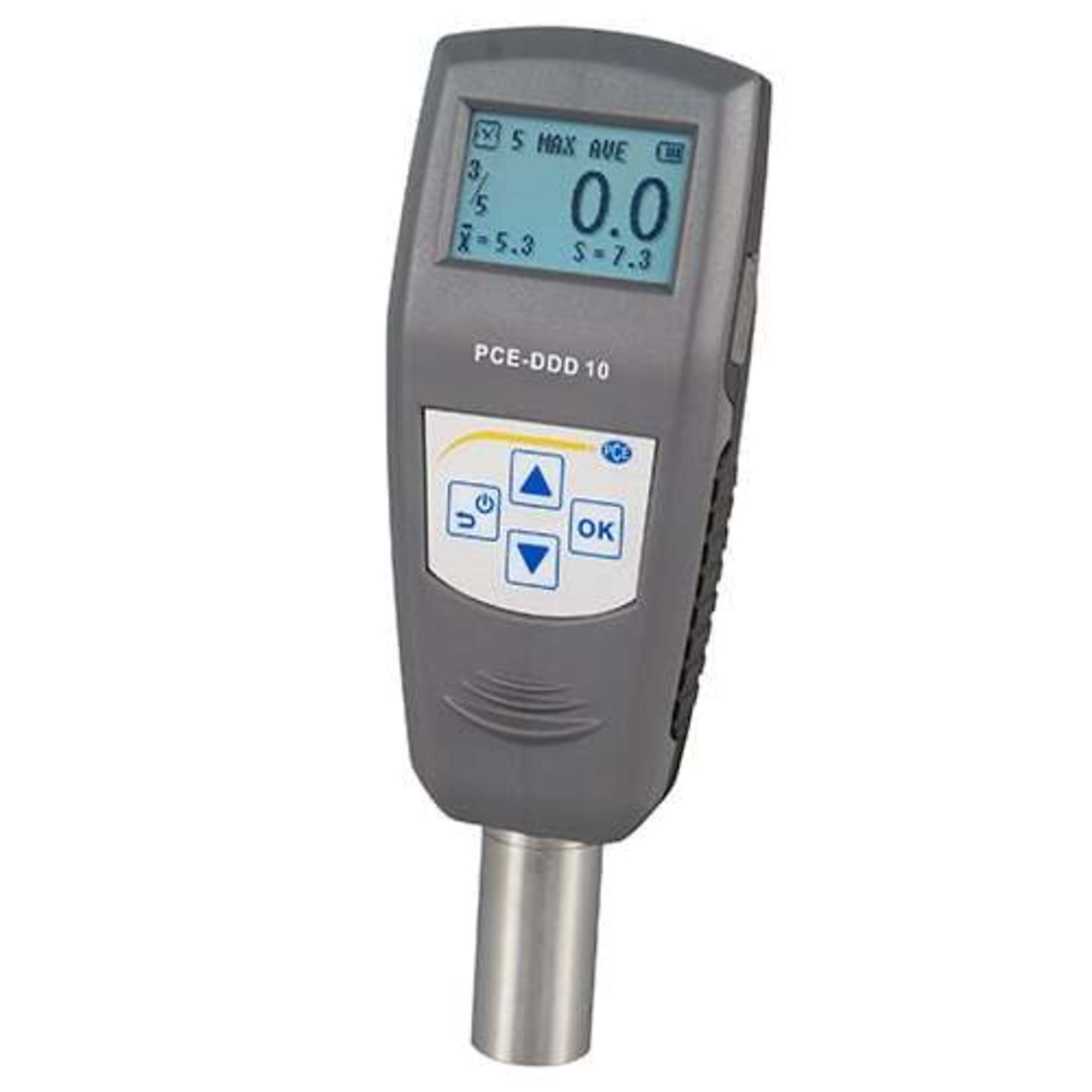 PCE Digital Durometer — Shore D Hardness Tester, Ergonomic Design, Model# PCE-DDD 10