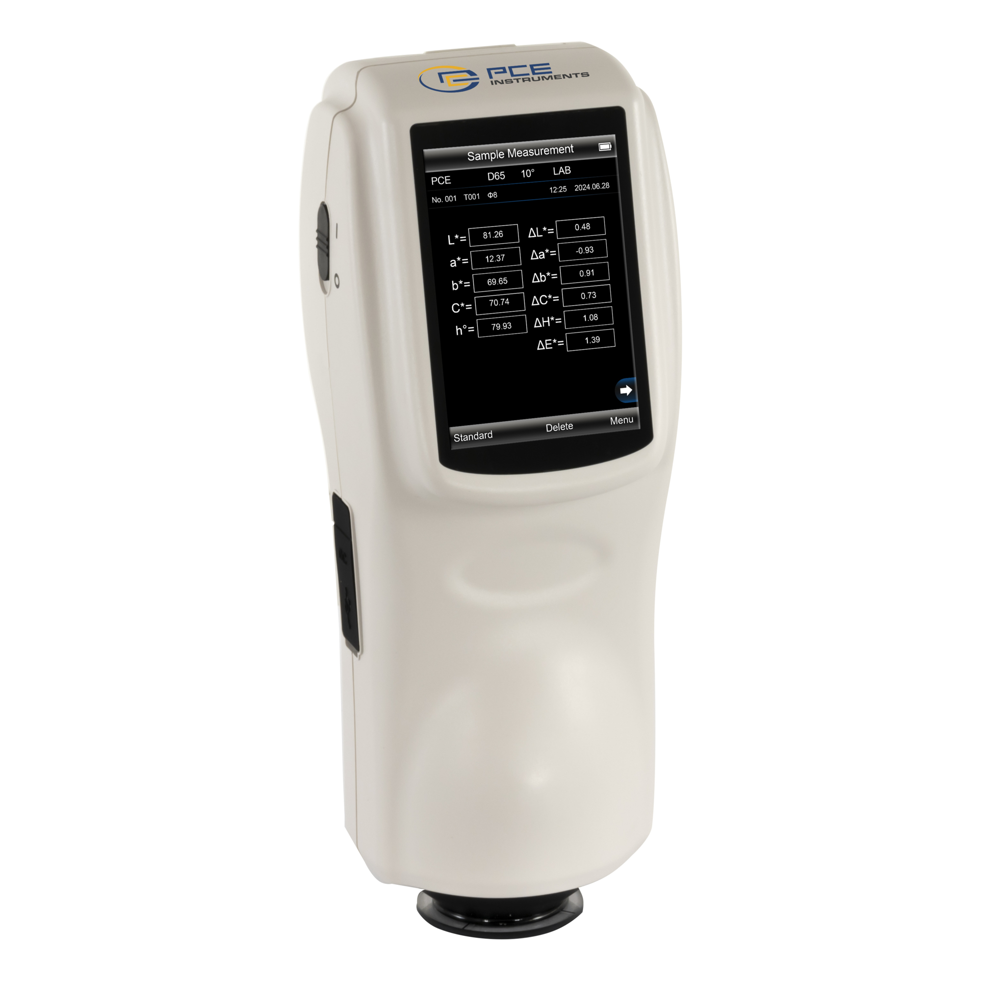 PCE Spectrophotometer — 3.5in. Touch Screen Display, High Accuracy, Model# PCE-CSM 8