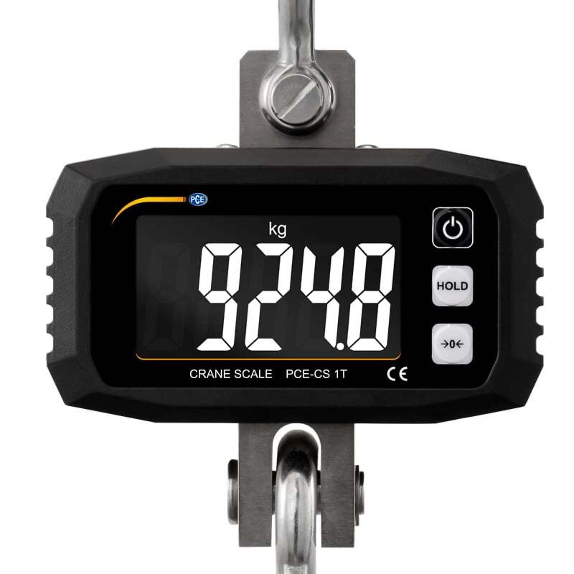 PCE Crane Scale — 1000kg Capacity, 0.1kg Resolution, Model# PCE-CS 1T