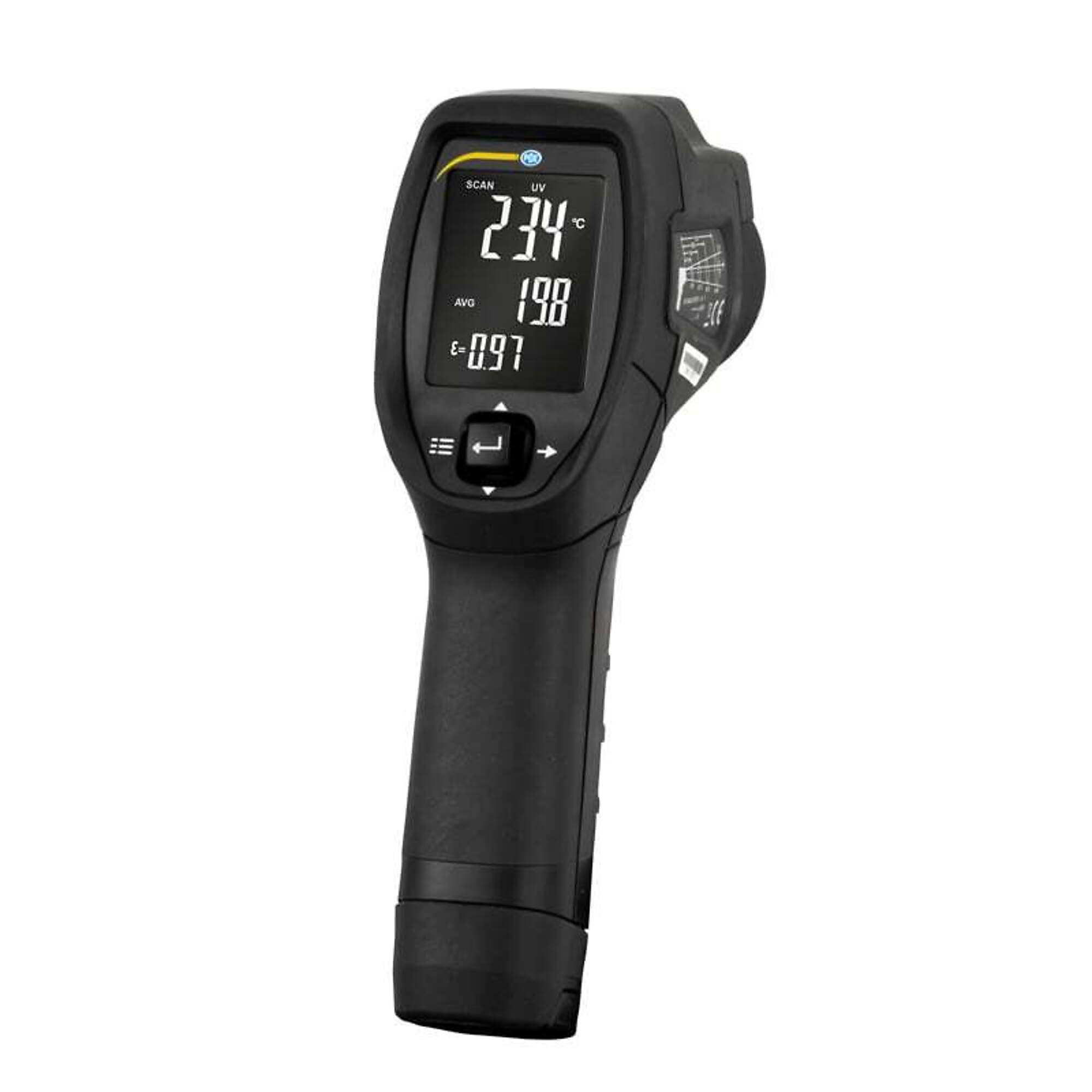 PCE IR Thermometer — -5°C to +5°C Range, Adjustable Emission Value, Model# PCE-ILD 10