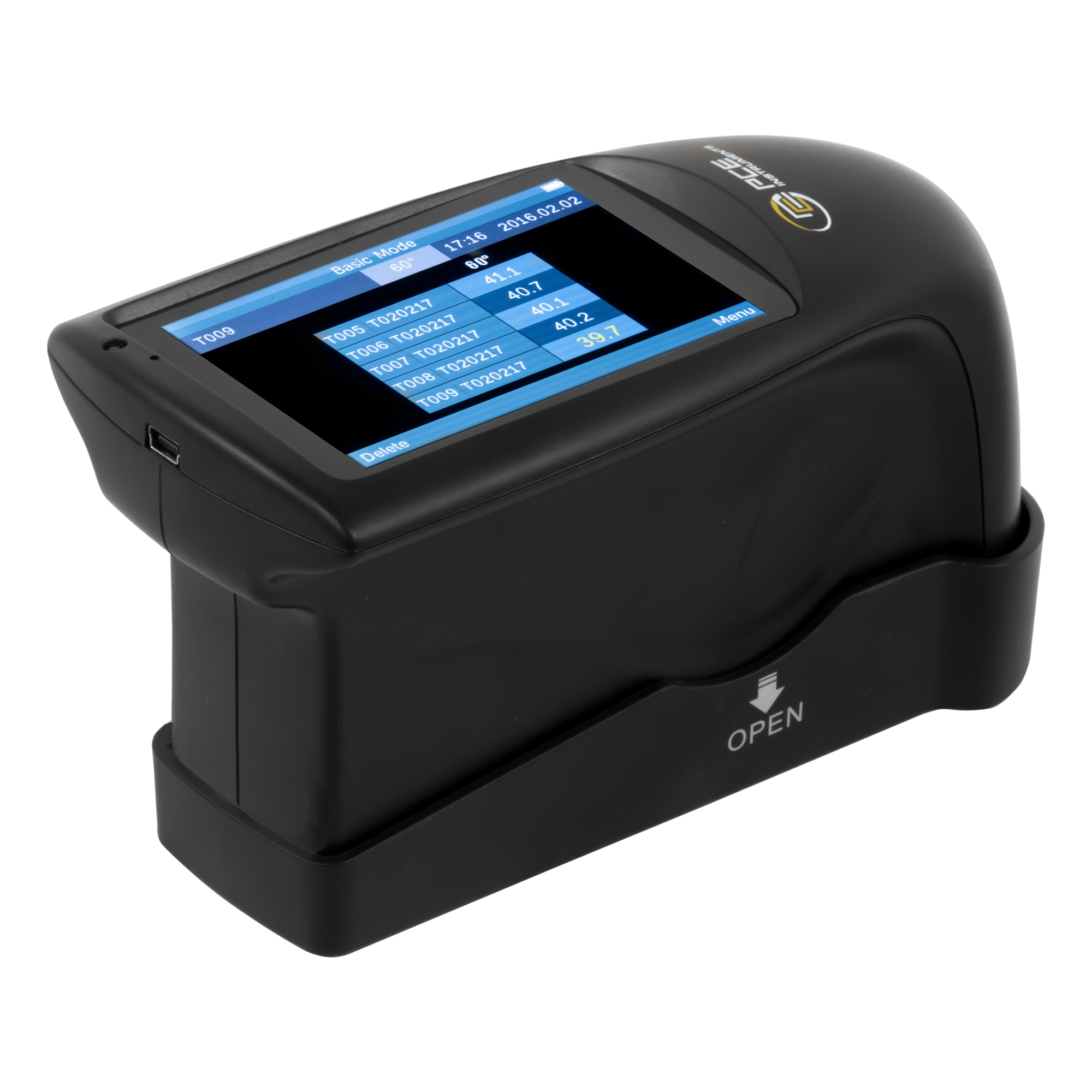 PCE Gloss Meter — 6° Measuring Geometry, Model# PCE-IGM 60