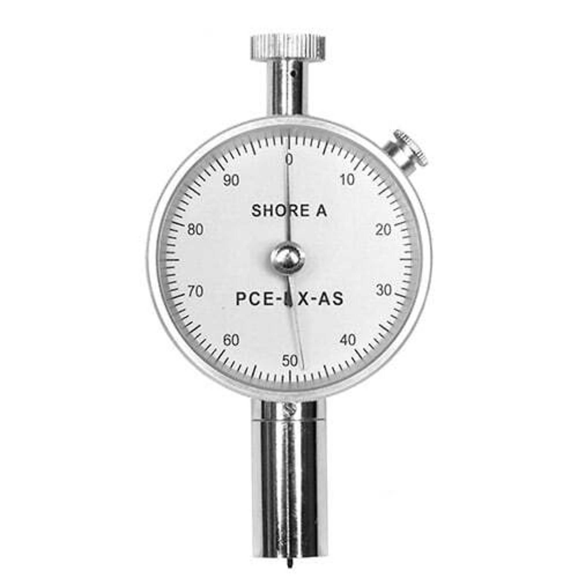 PCE Durometer Mechanical Hardness Tester — Measures Soft Elastomers, 36º Dial, Model# PCE-DX-AS
