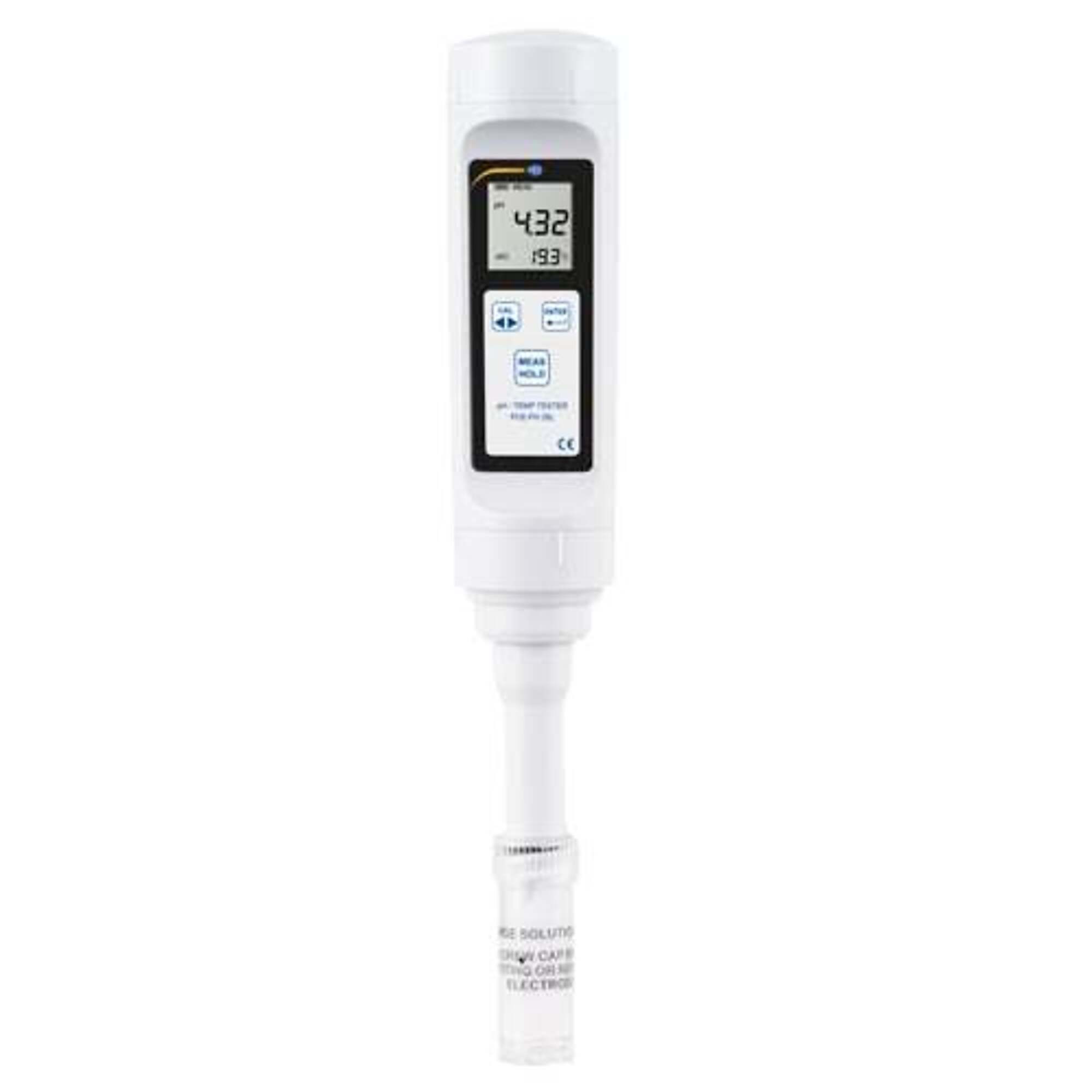 PCE pH Meter — Flat Electrode Membrane, Viscous Media Measurement, Model# PCE-PH 28L